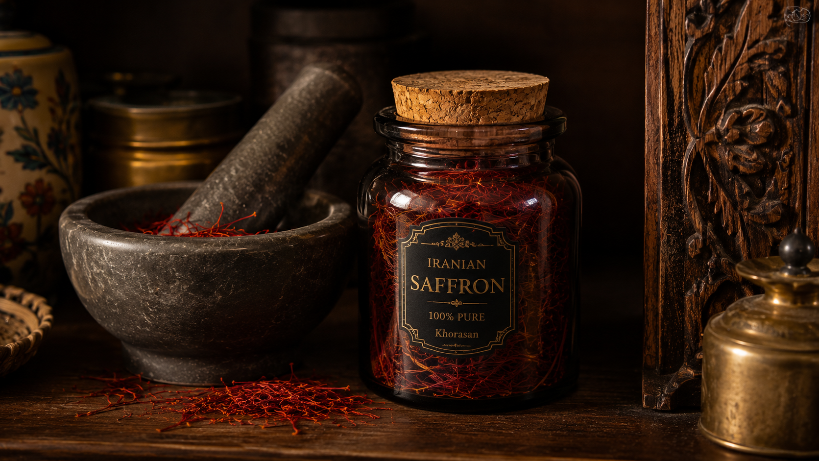 Ebrişem Gallery authentic Iranian saffron
