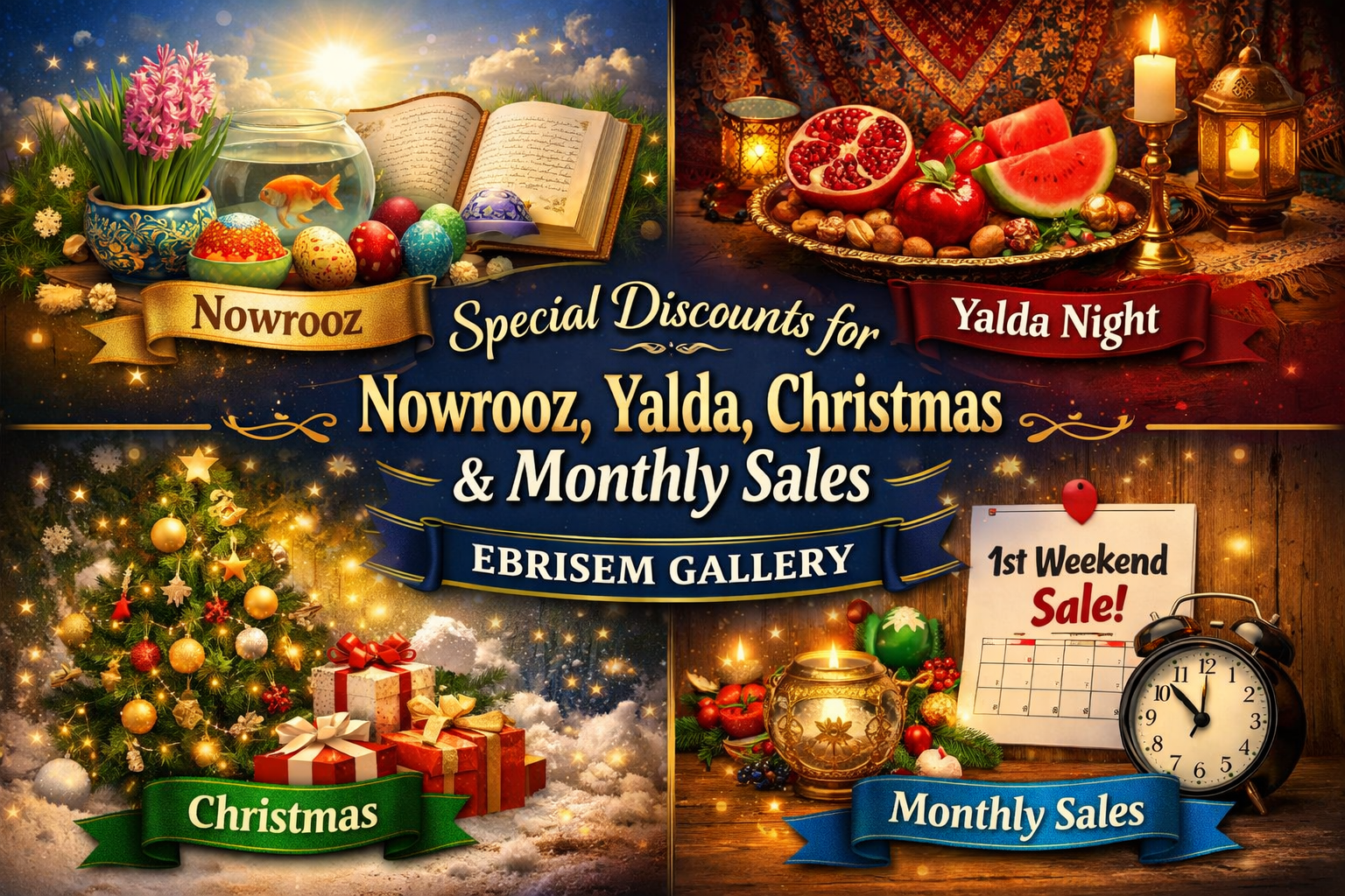 Persian rug discount campaign