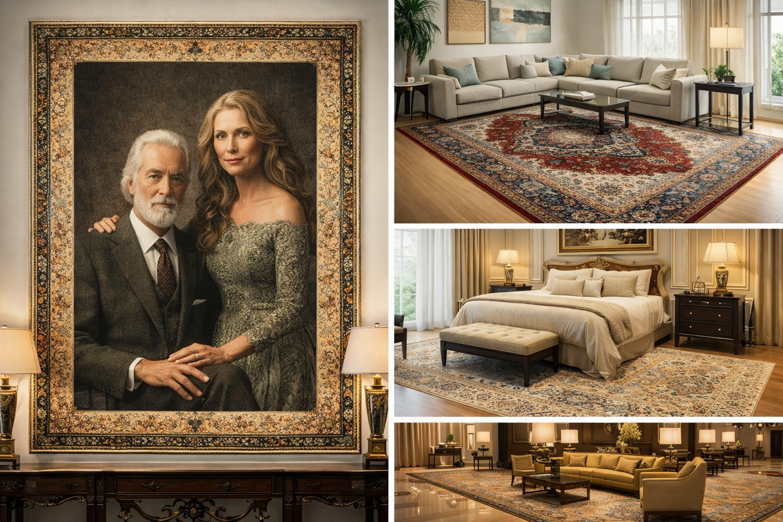 Custom rug sizes and styles