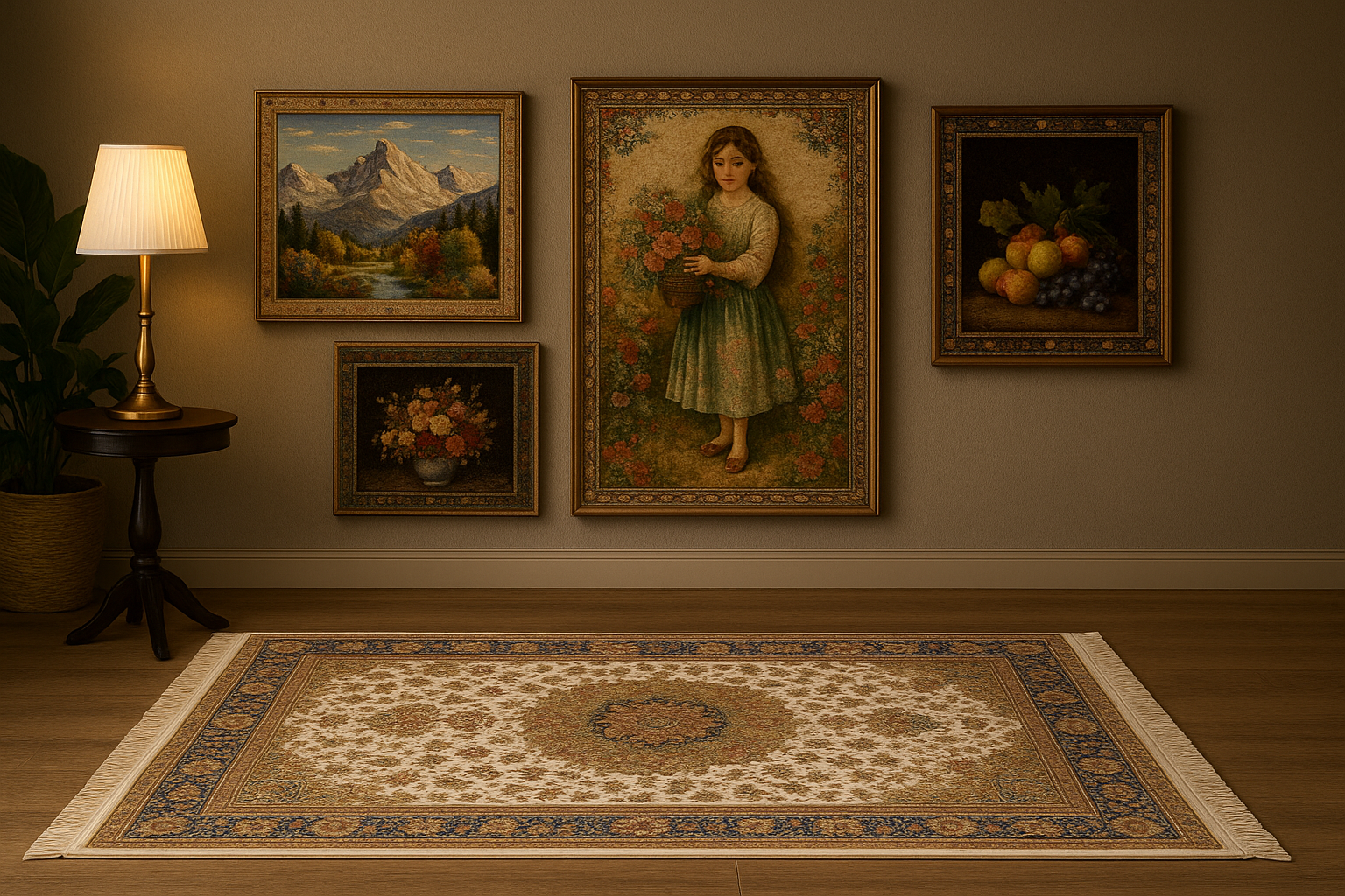 Bir Odayı Özel Hale Getirmek: Büyük El Yapımı İran ve Türk Tarzlı Halılar