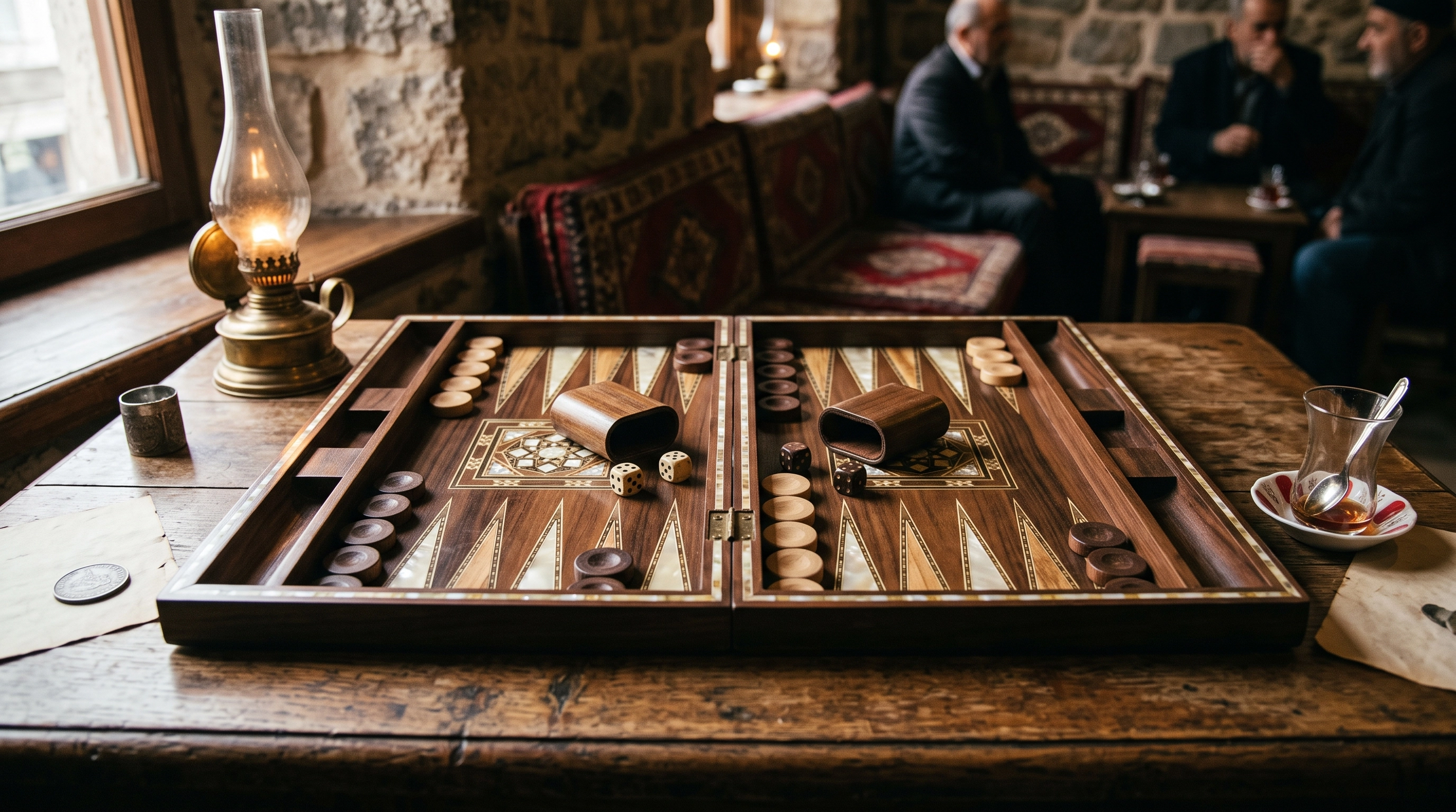 Why a backgammon board is a calendar