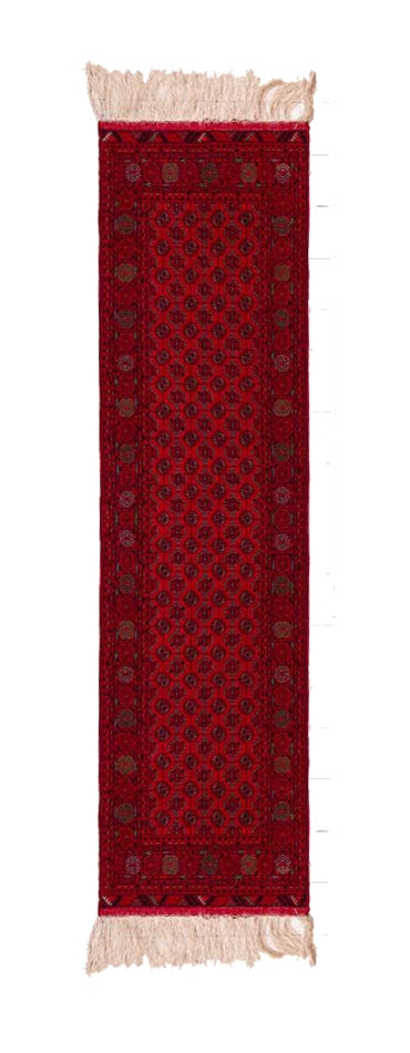 Afghan Carpet (79 x 291) cm