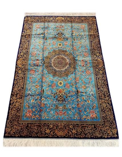 Modal Silk Machine Made Carpet Size: (200 x 300 cm)