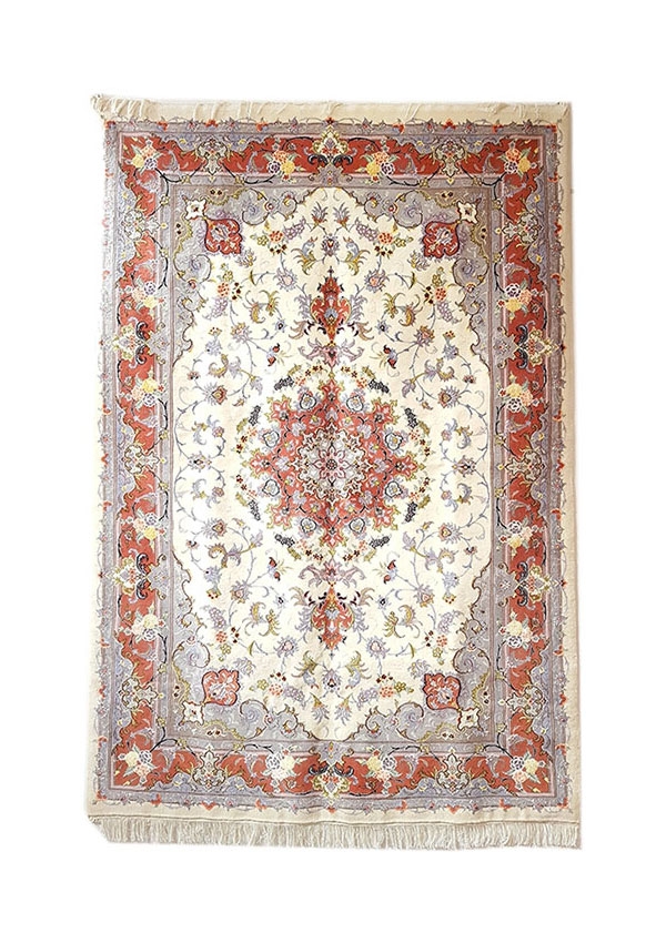 Hand Woven tabriz Rug  Size: (166 X 240) cm