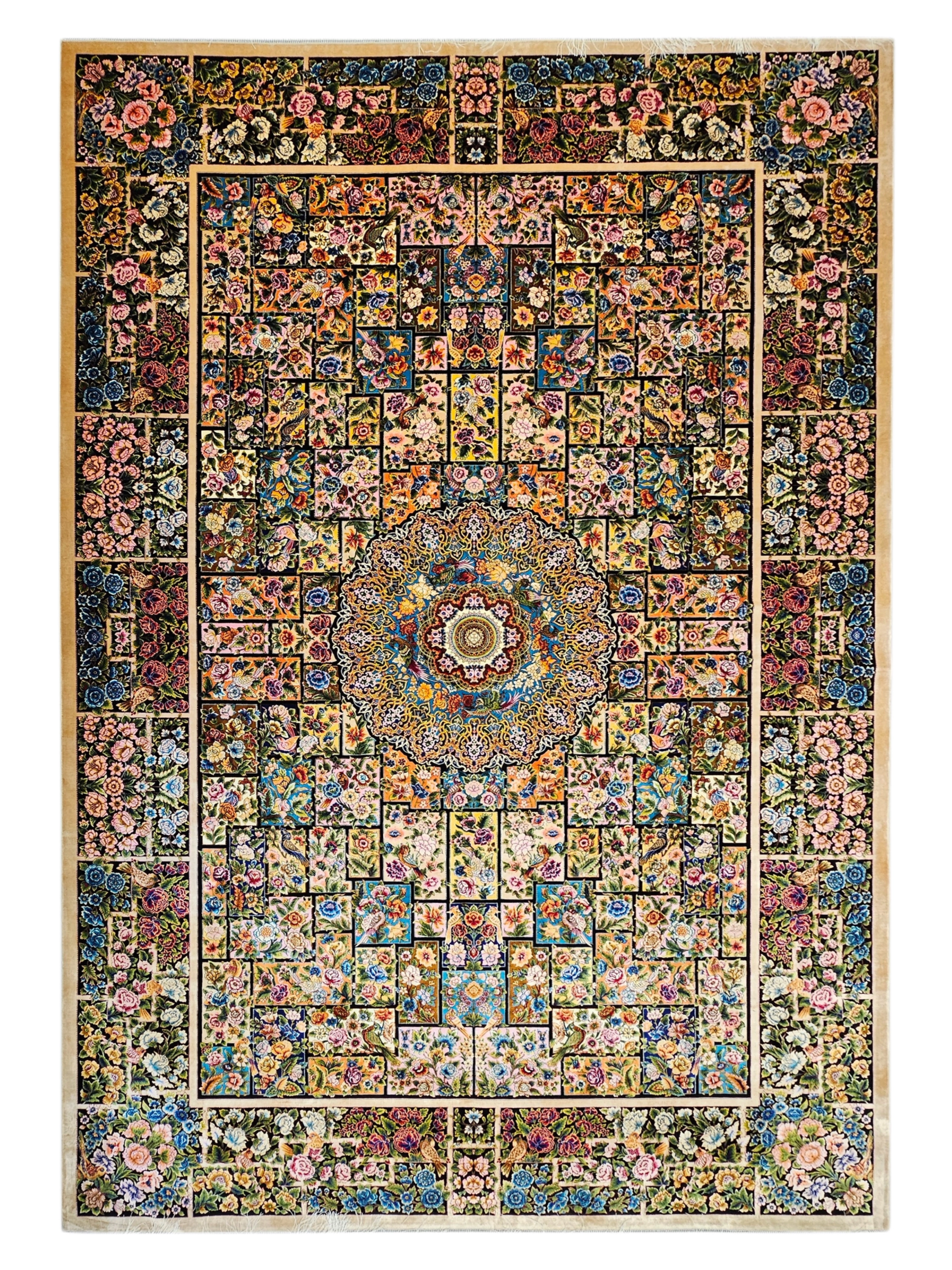 İran Makina İpek & Yün Halı (200x300 cm)
