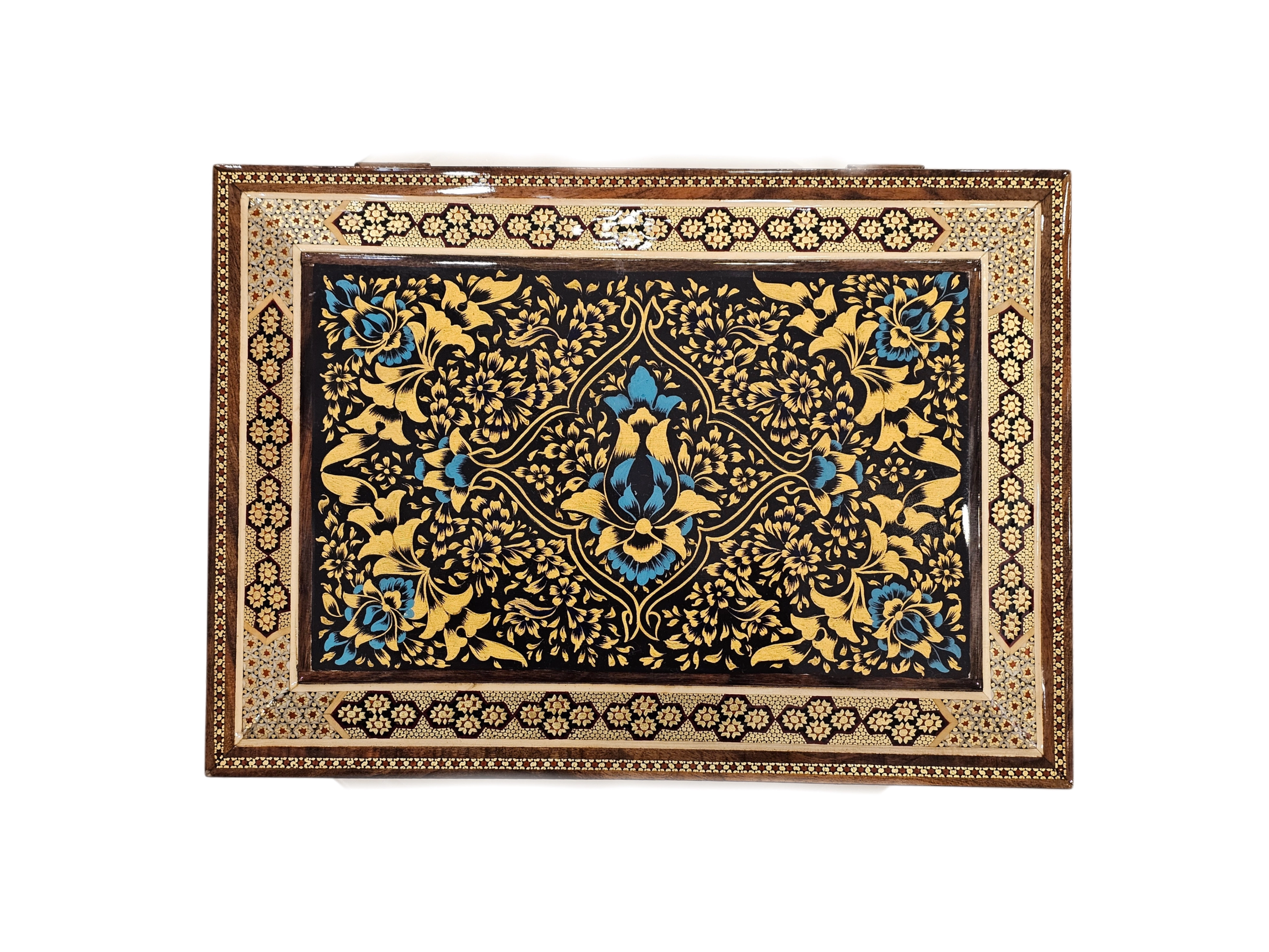 Persian Khatam Handicrafts Book box (23 x 32 cm)