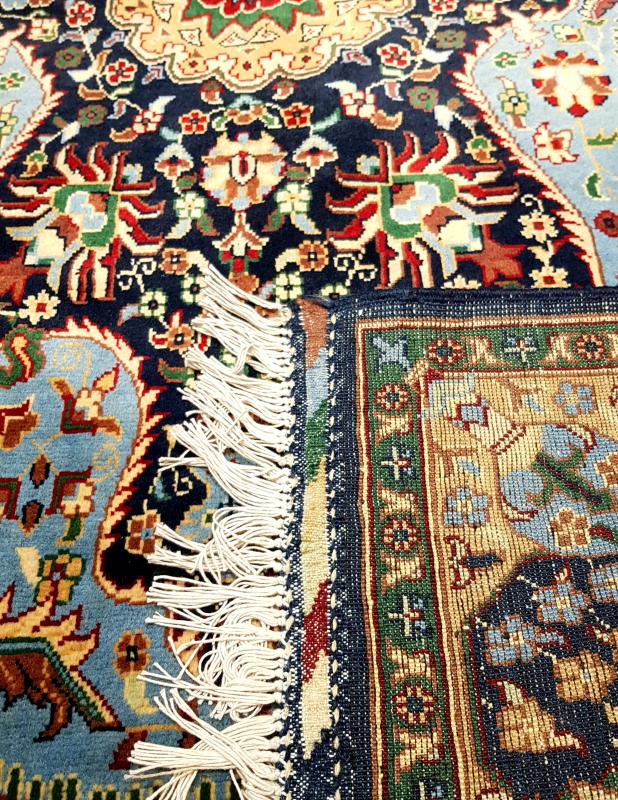 Handwoven Afghan Carpet Gonbad Size: ( 187 x 115 cm)