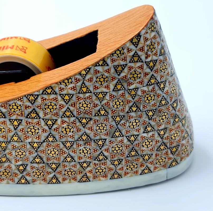 Hatem Desktop Luxury Tape Holder 15cm (Iranian Handcrafted)