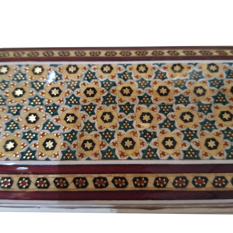 Khatam%20Fully%20Embroidered%20Pencil%20Case%20with%20Drawer%2030%20cm