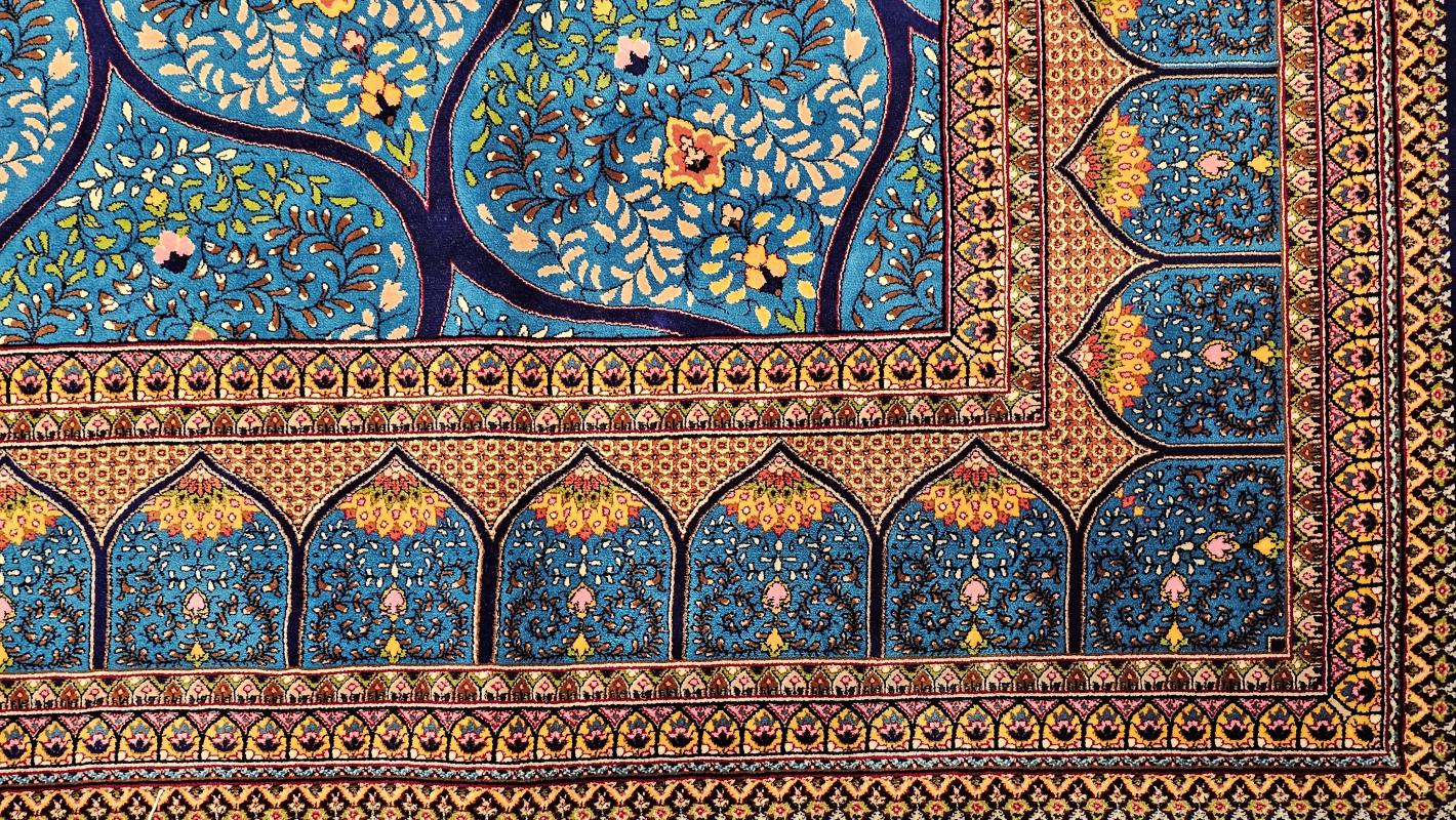 Modal Silk Machine Made Carpet Size: (200 x 300) cm