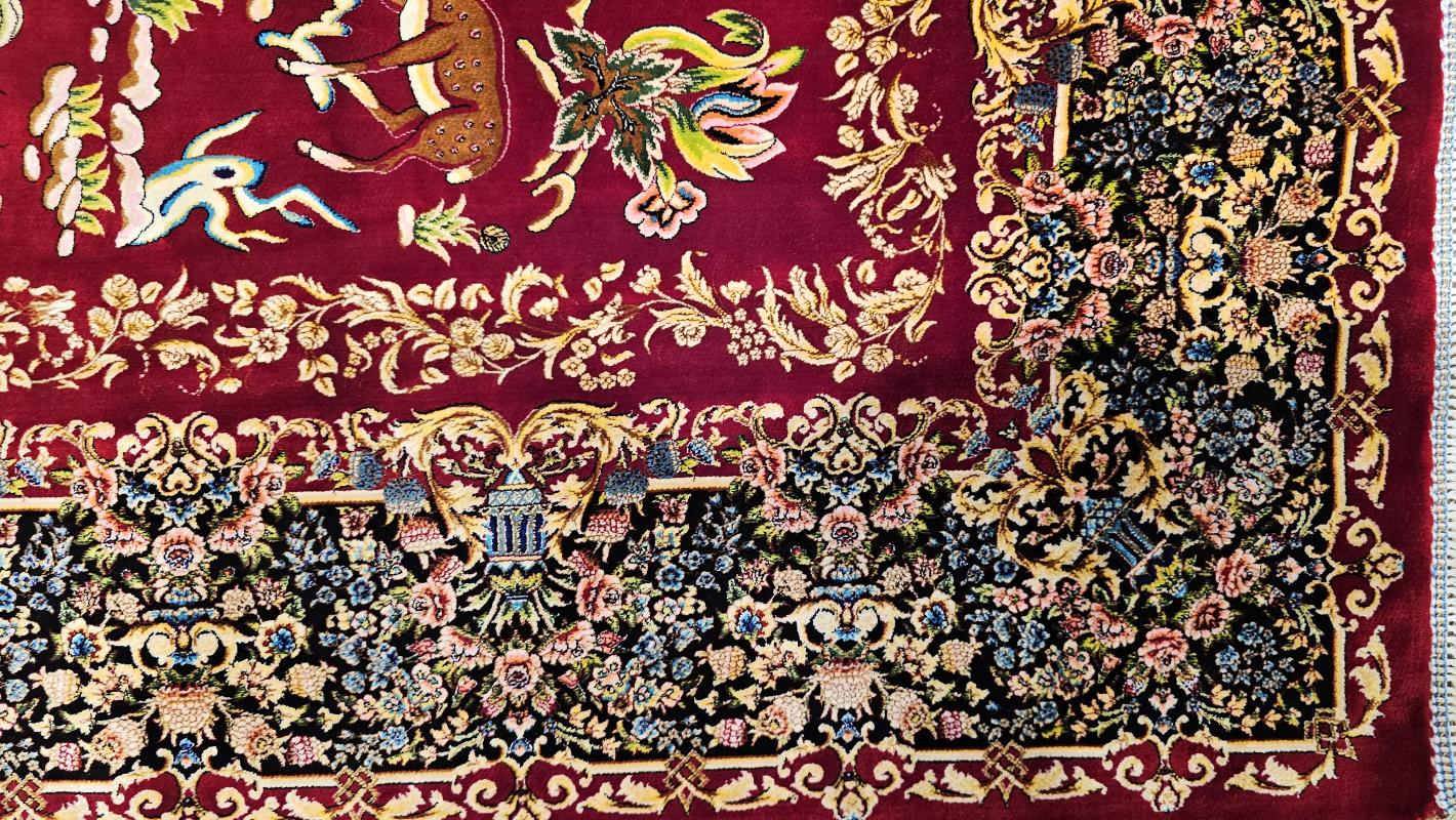 Modal Silk Machine Made Carpet Size: (150 x 225) cm