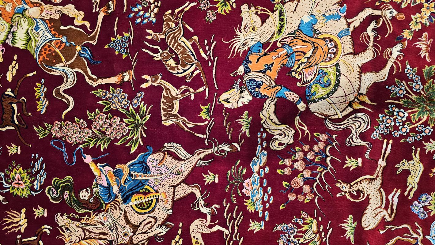 Modal Silk Machine Made Carpet Size: (150 x 225) cm