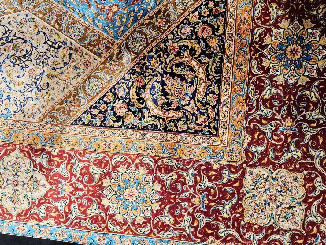 Silk-Look Machine Rug | 200×300 cm – Classic Dome Medallion Design
