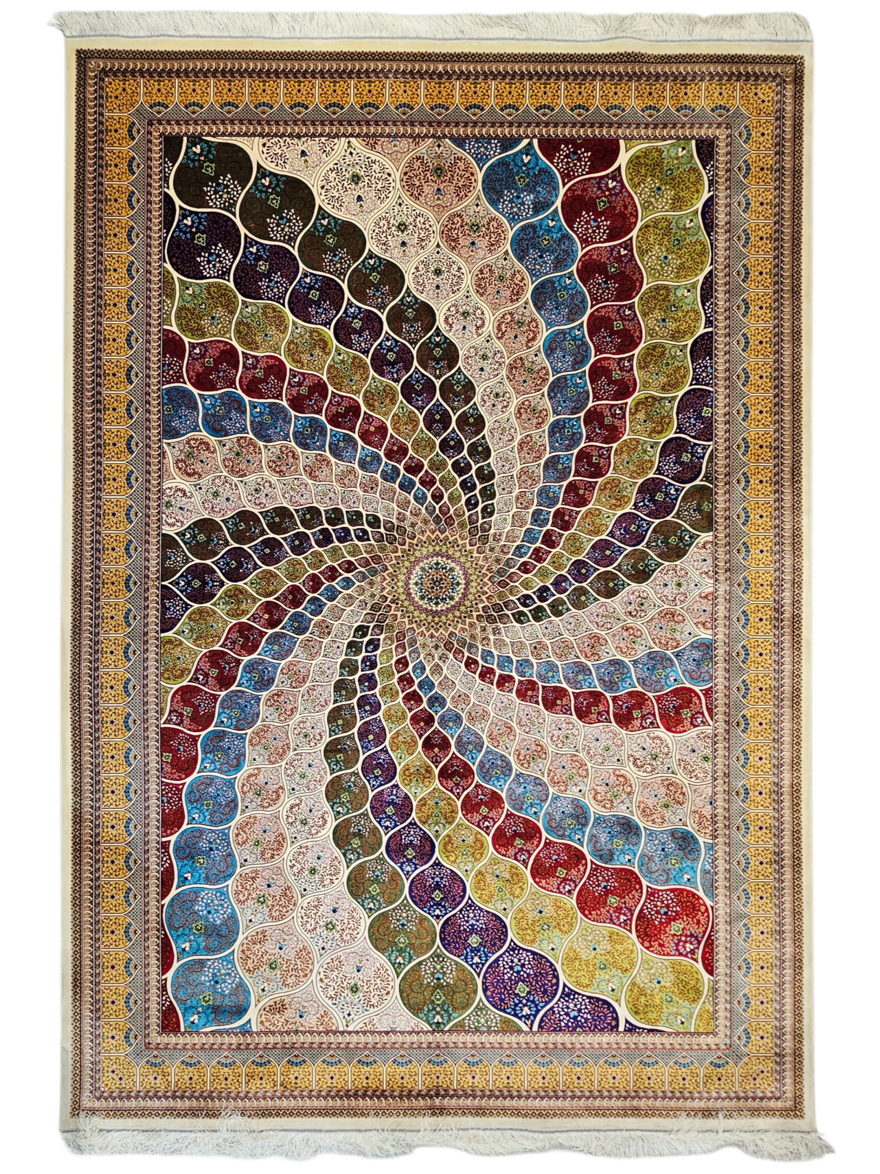 İran Makina İpek & Yün Halı (200x300 cm)
