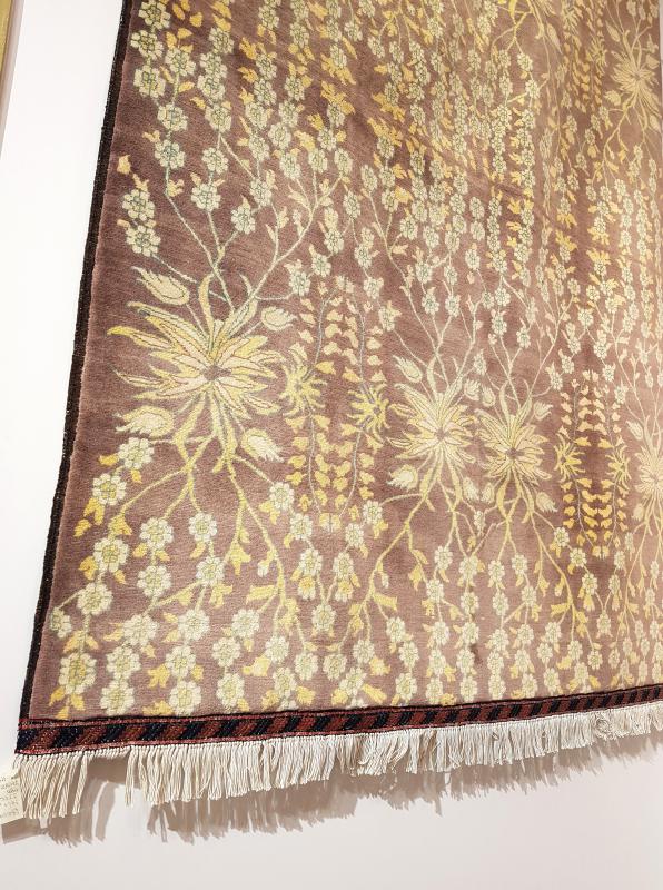 Afghan Tree Pattern Hand Woven Carpet