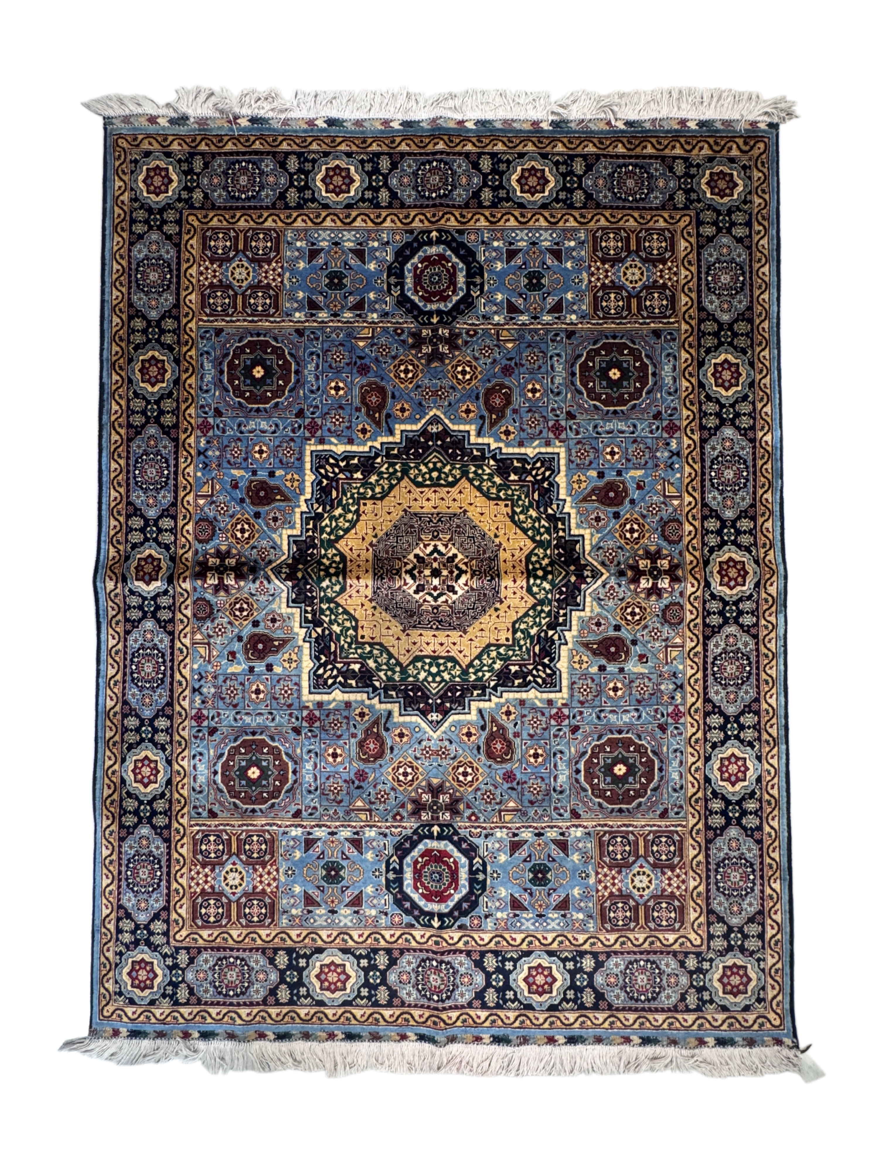 Afghan Handwoven Carpet (150 x 195) cm