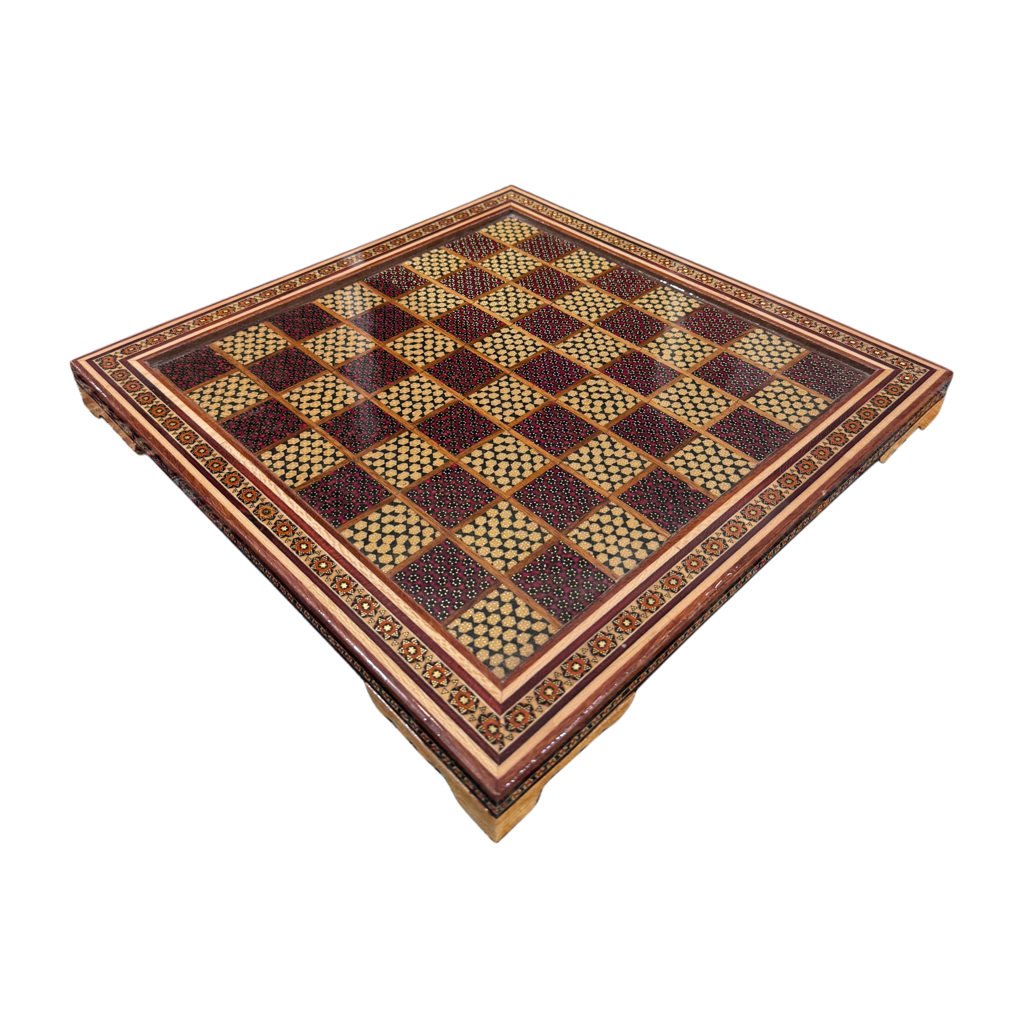 Handcrafted Khatam Chess Set - 38x38 CM