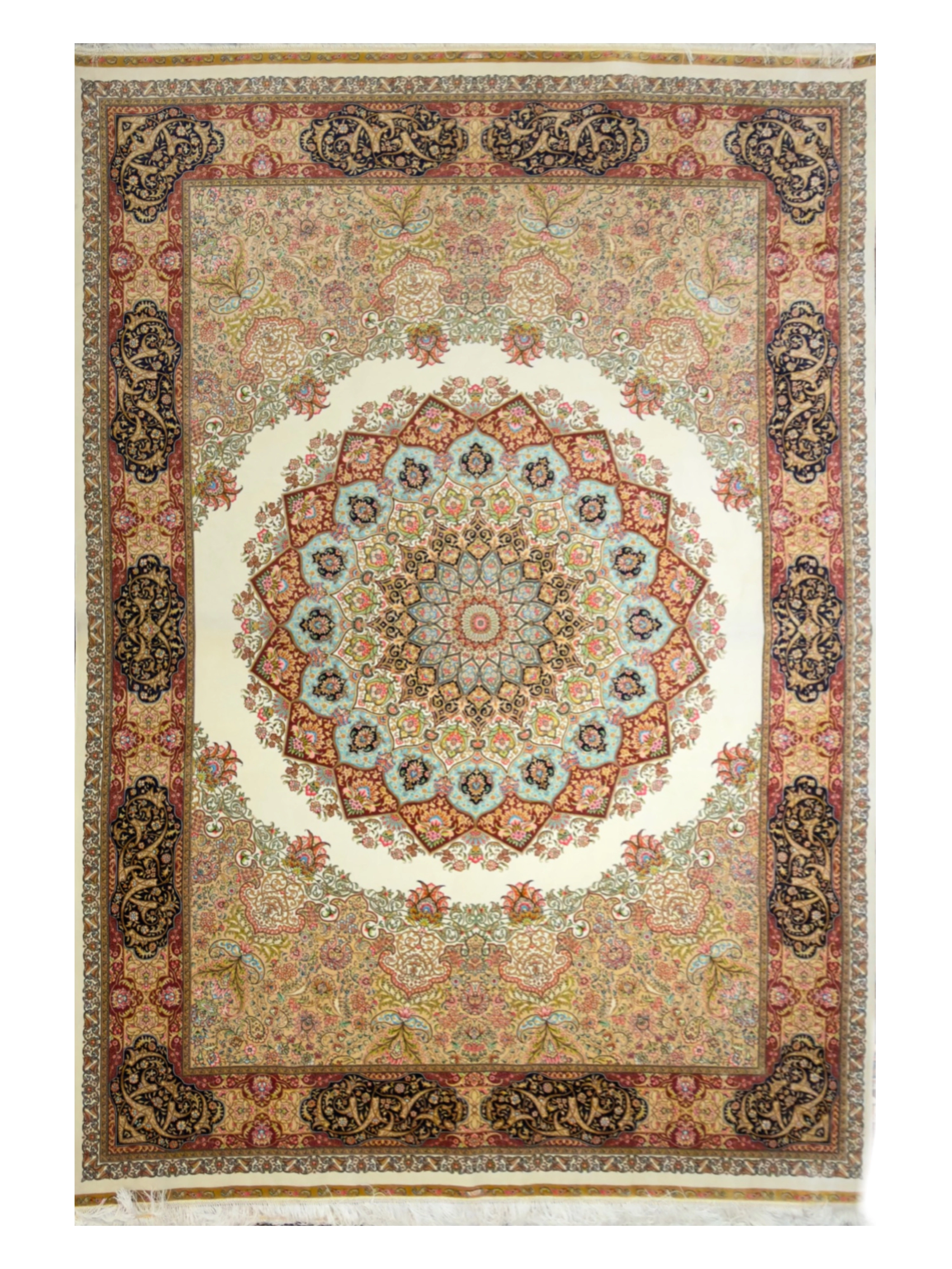 Modal Silk Machine Made Carpet Size: (170 x 240) cm