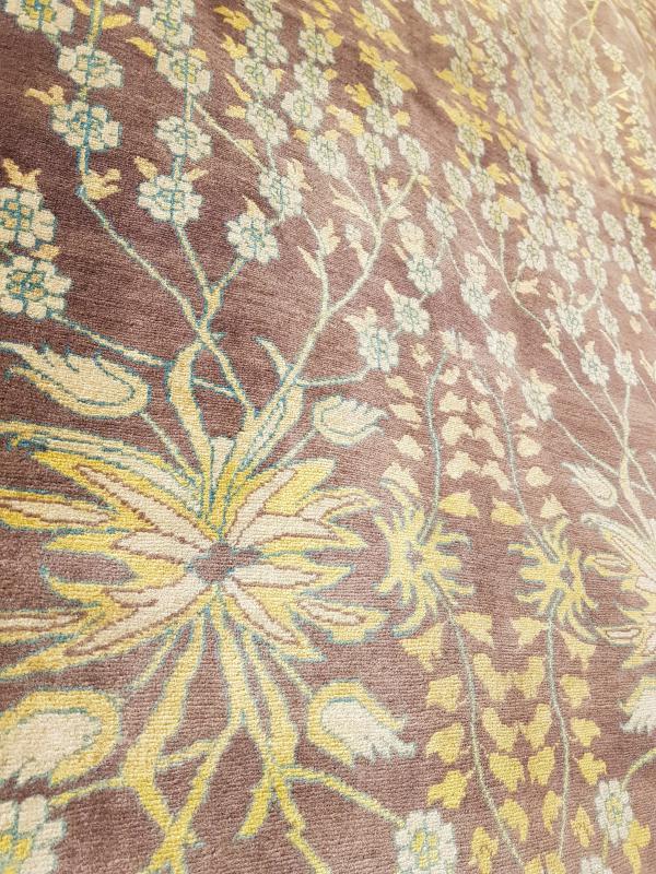 Afghan Tree Pattern Hand Woven Carpet