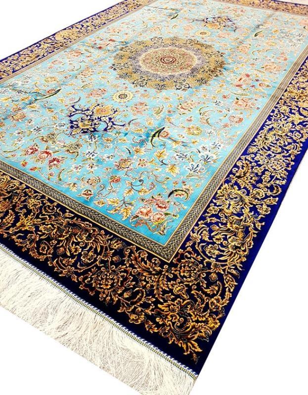 Modal Silk Machine Made Carpet Size: (200 x 300 cm)