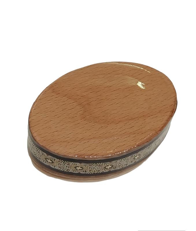 Iranian Handcrafted Khatam Art Jewelry Box Size  : ( 6 x 8) cm 