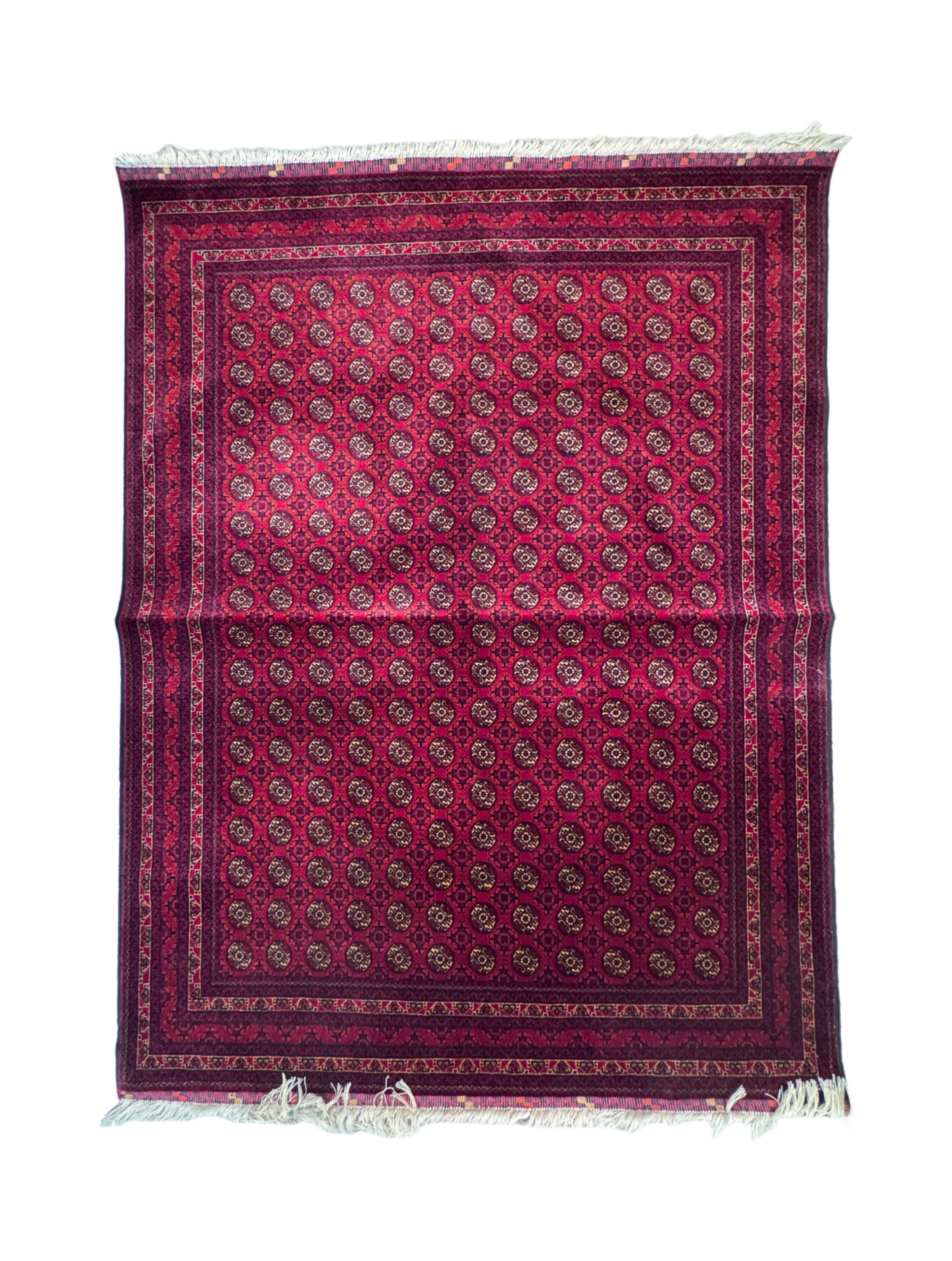Afghan Handwoven Hojarojna Carpet (151 x 194) cm