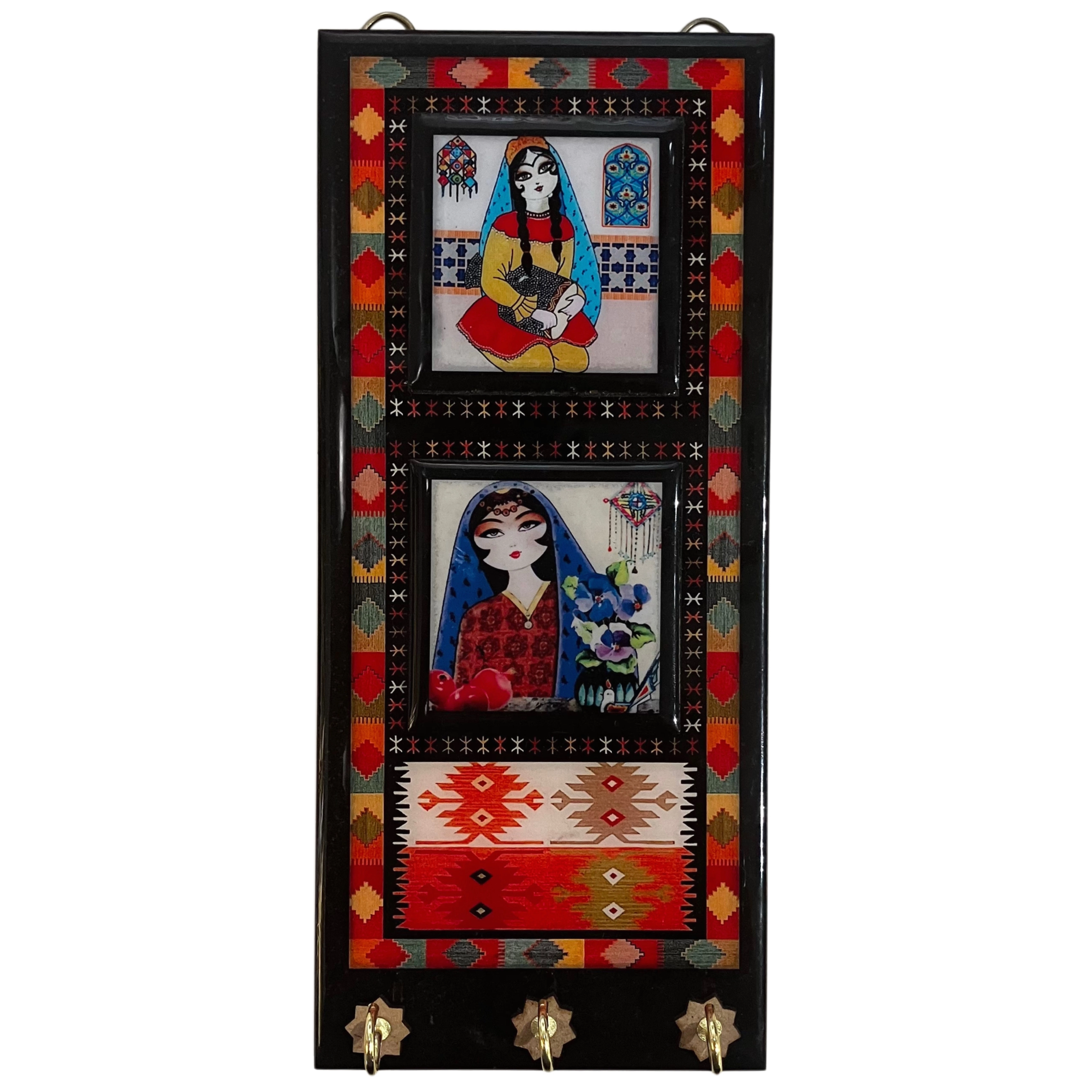 Handcrafted key hanger (10 x 23) cm