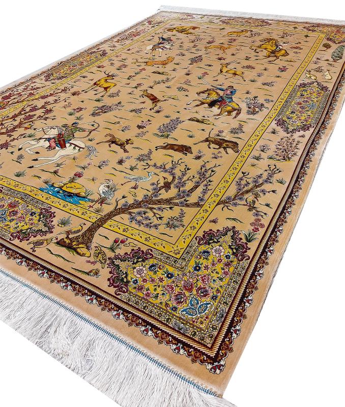 Saf%20İpek%20Makina%20Halı%20225%20x%20150 cm