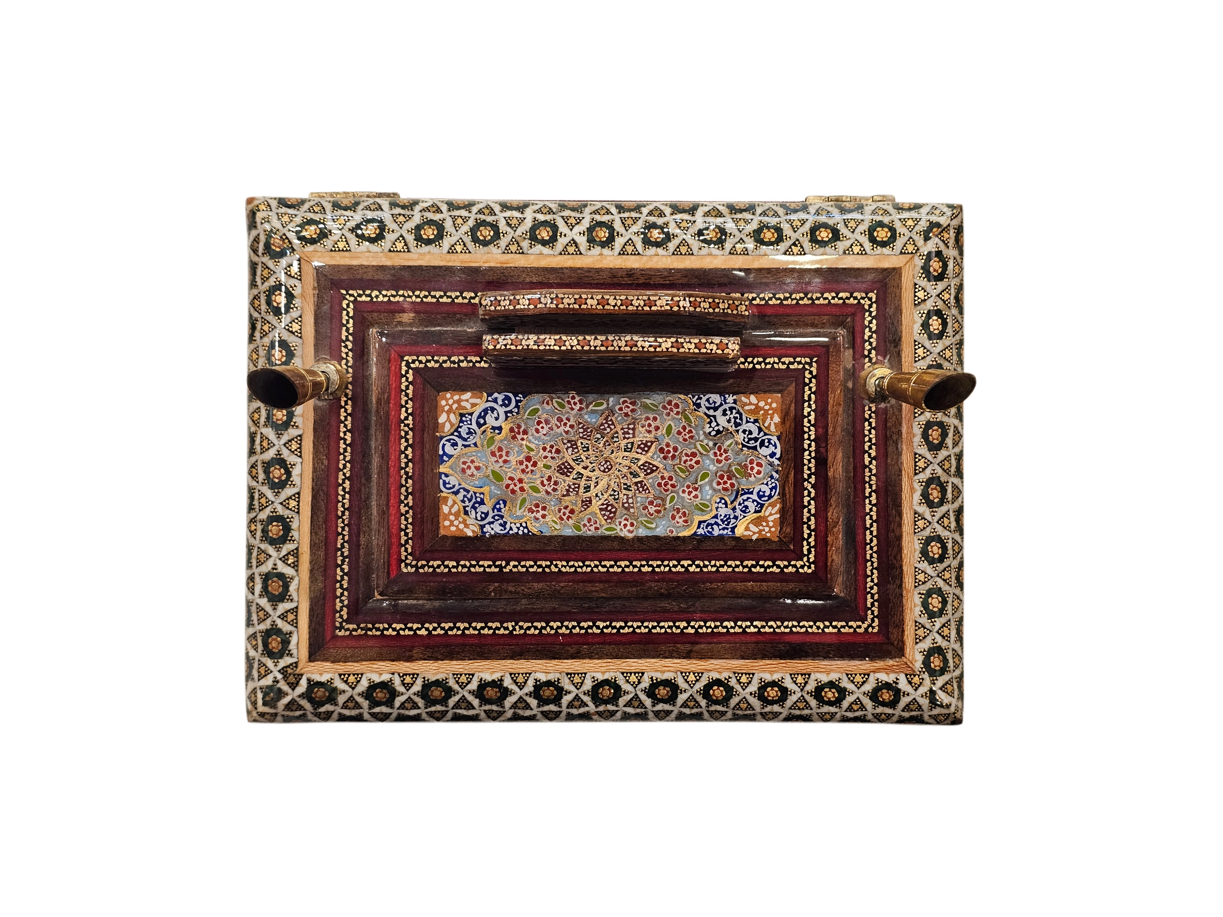 Khatam Desktop Luxury Pen Holder (Handicraft of Iran)