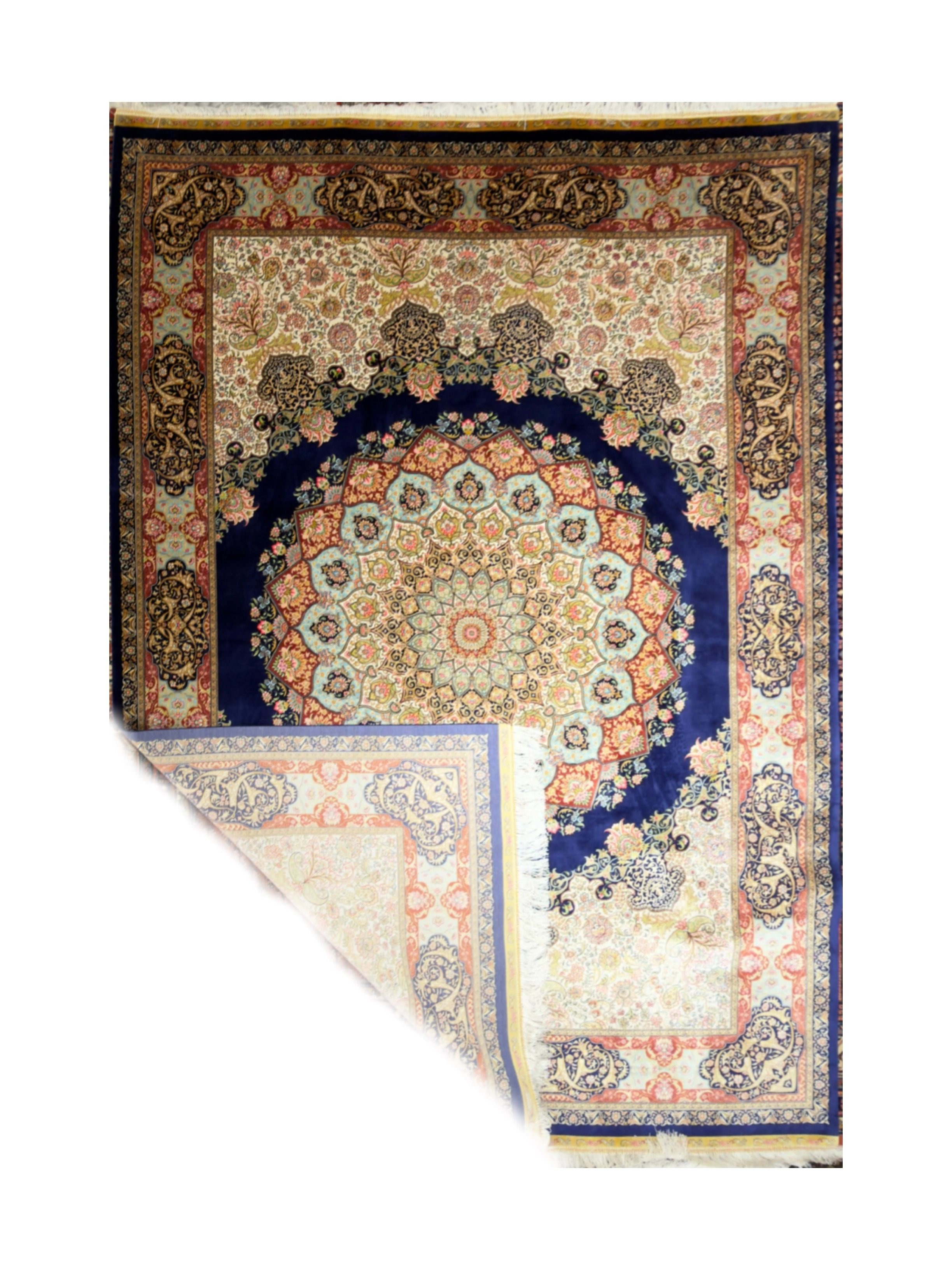 Modal Silk Machine Made Carpet Size: (170 x 240) cm