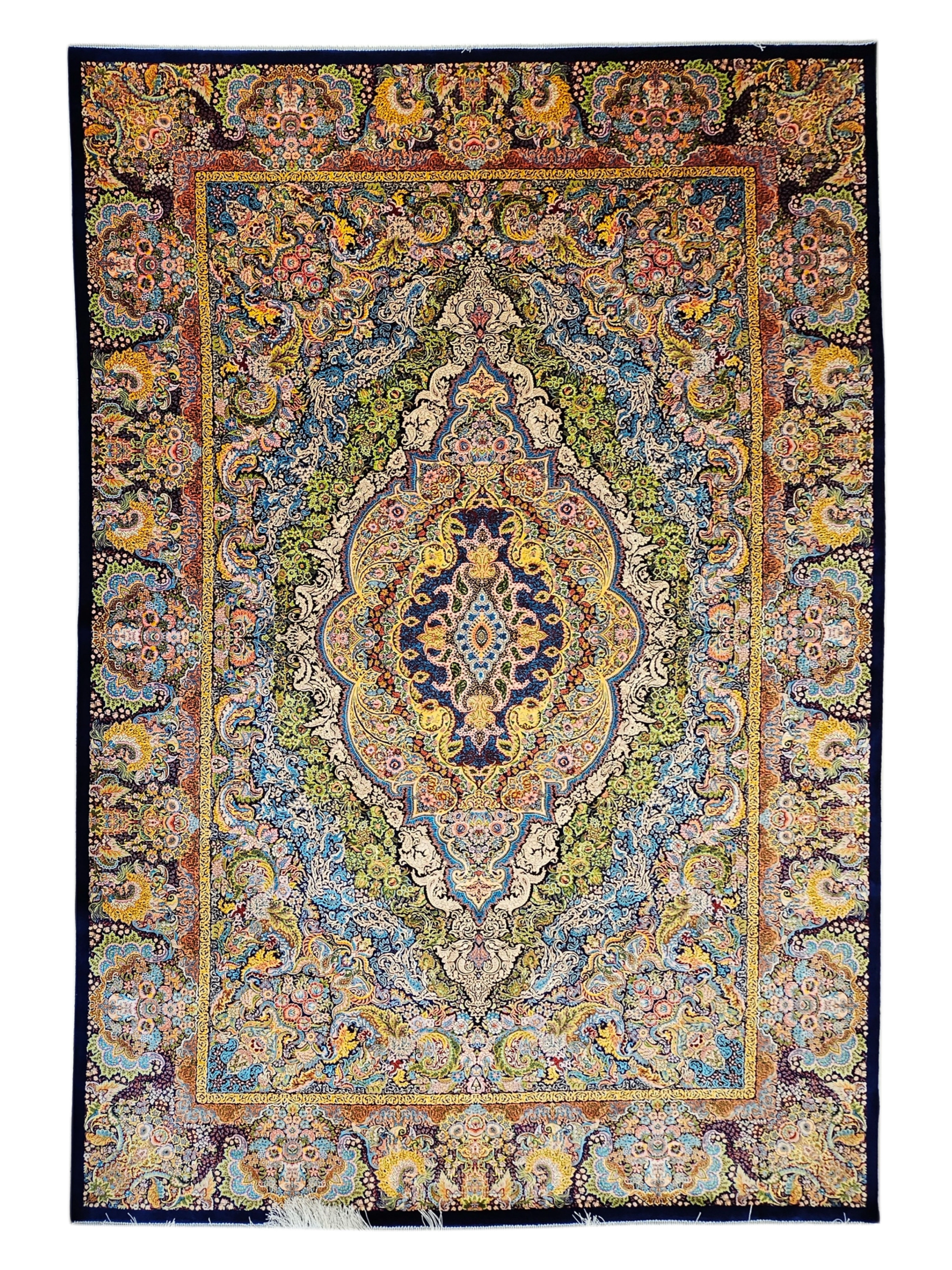 İran Makina İpek & Yün Halı (200x300 cm)
