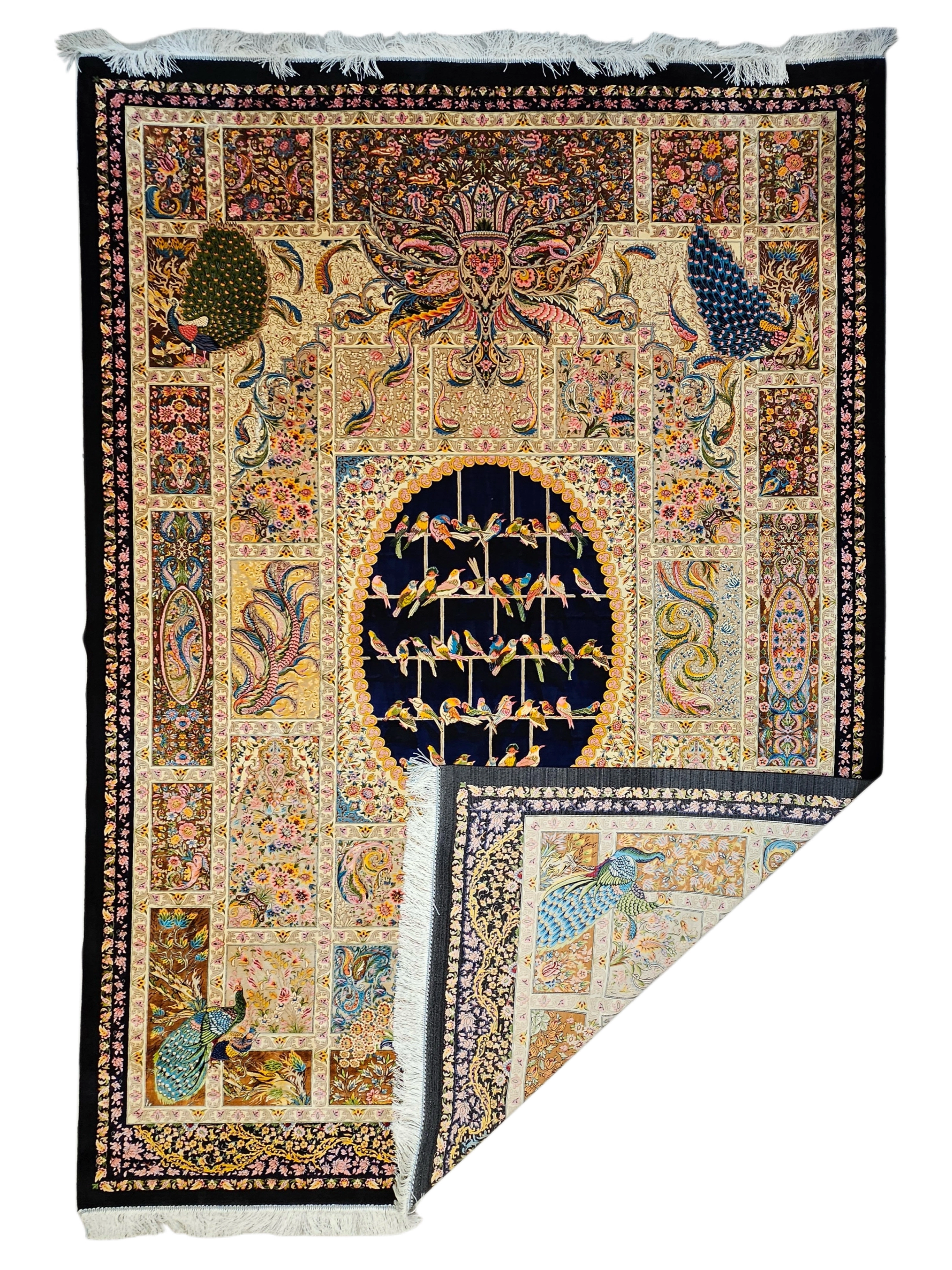 İran Makina İpek & Yün Halı (200x300 cm)