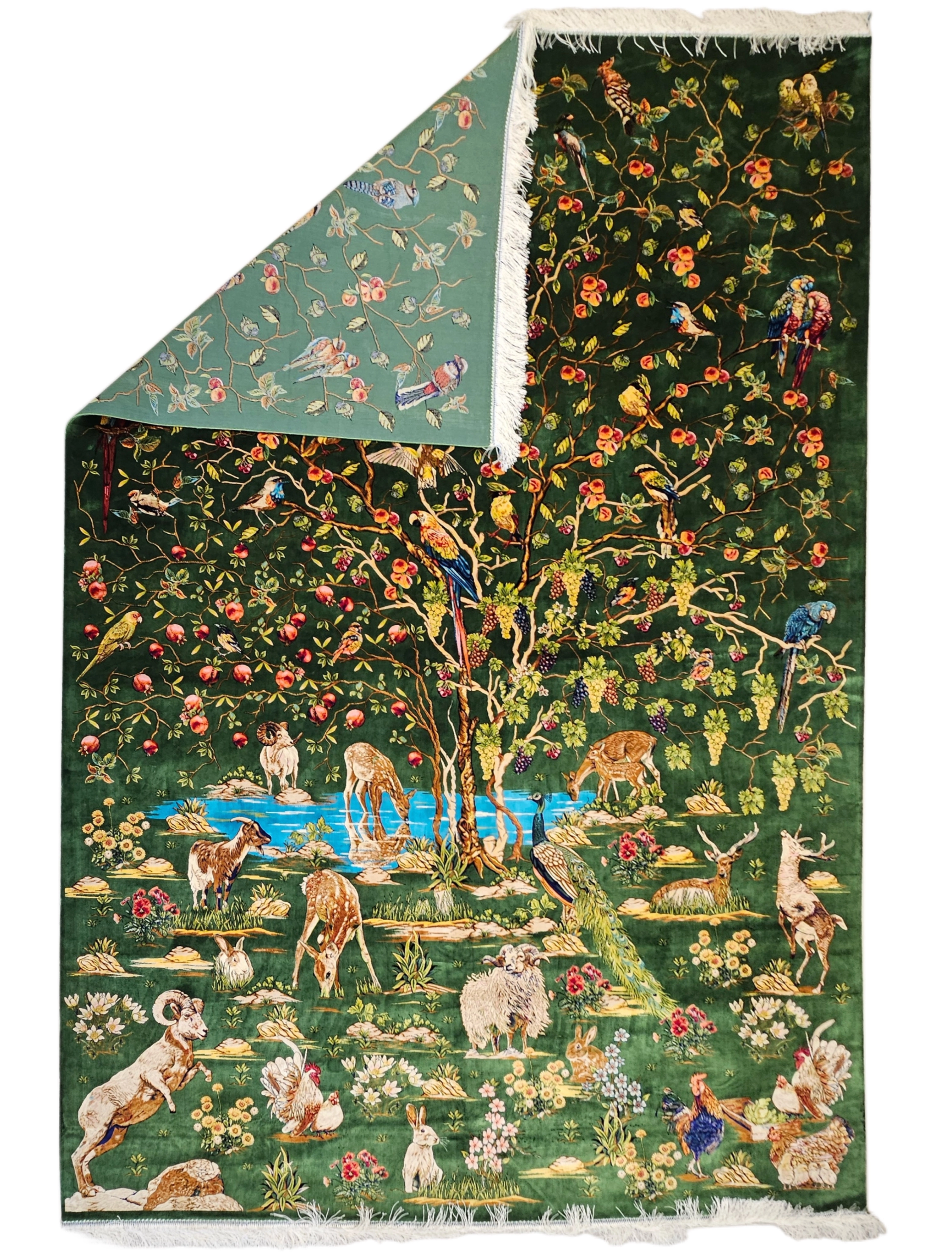 İran Makina İpek & Yün Halı (200x300 cm)