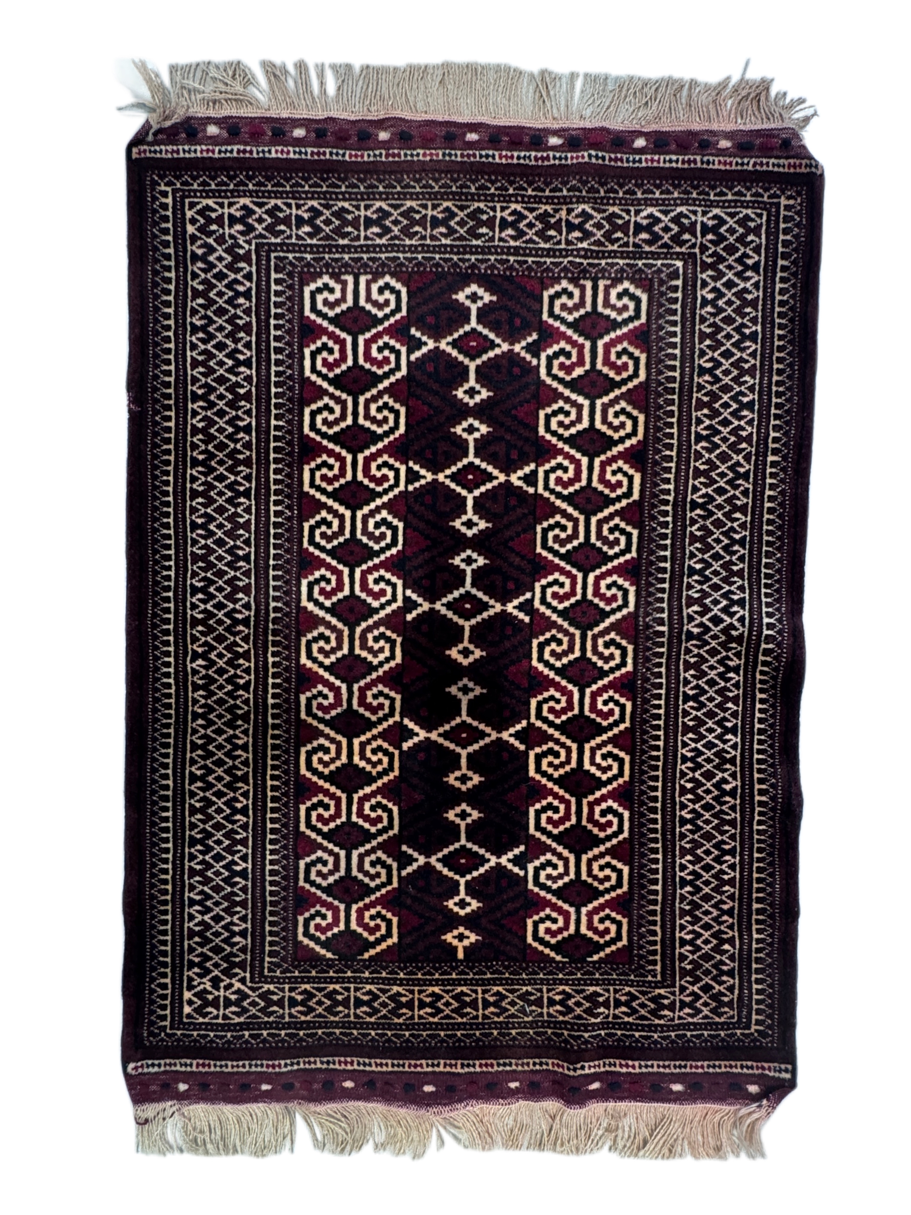 Iran’s Handwoven Baloch Carpet Size: (87 x 120) cm