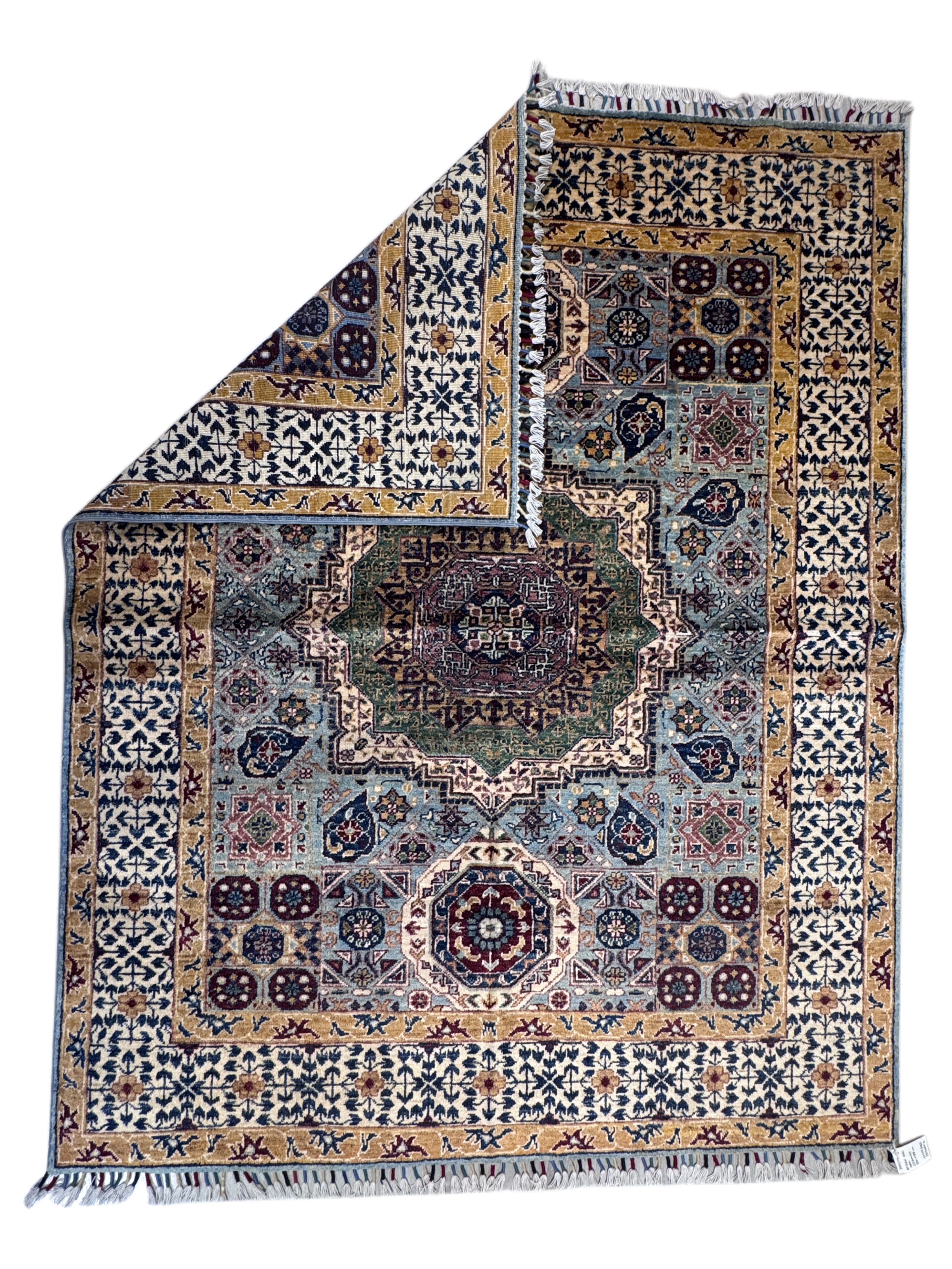 Afghan Handwoven Carpet (150 x 188) cm