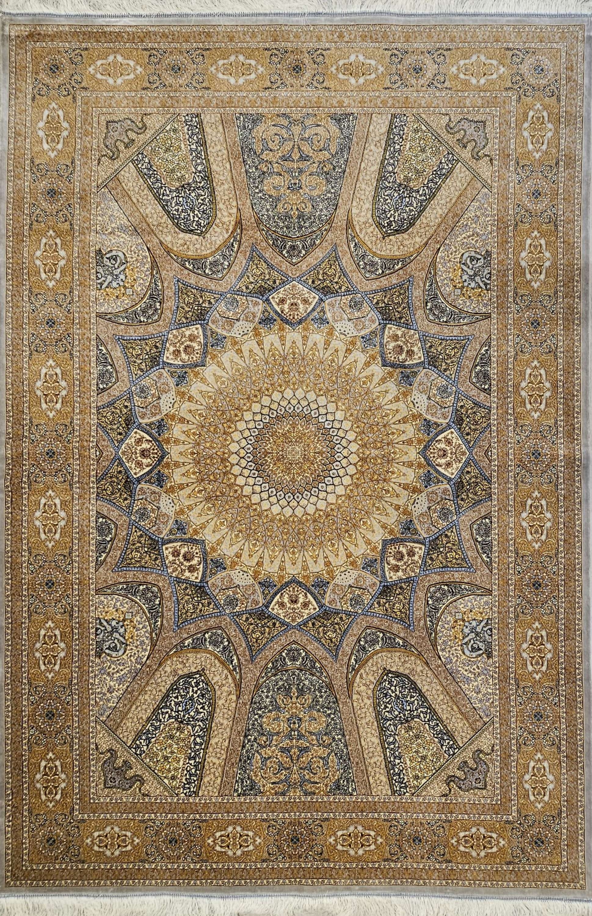 İpek%20Görünümlü%20Makine%20Halısı%20|%20150×225%20cm%20–%20Klasik%20Medalyon%20Desen%20