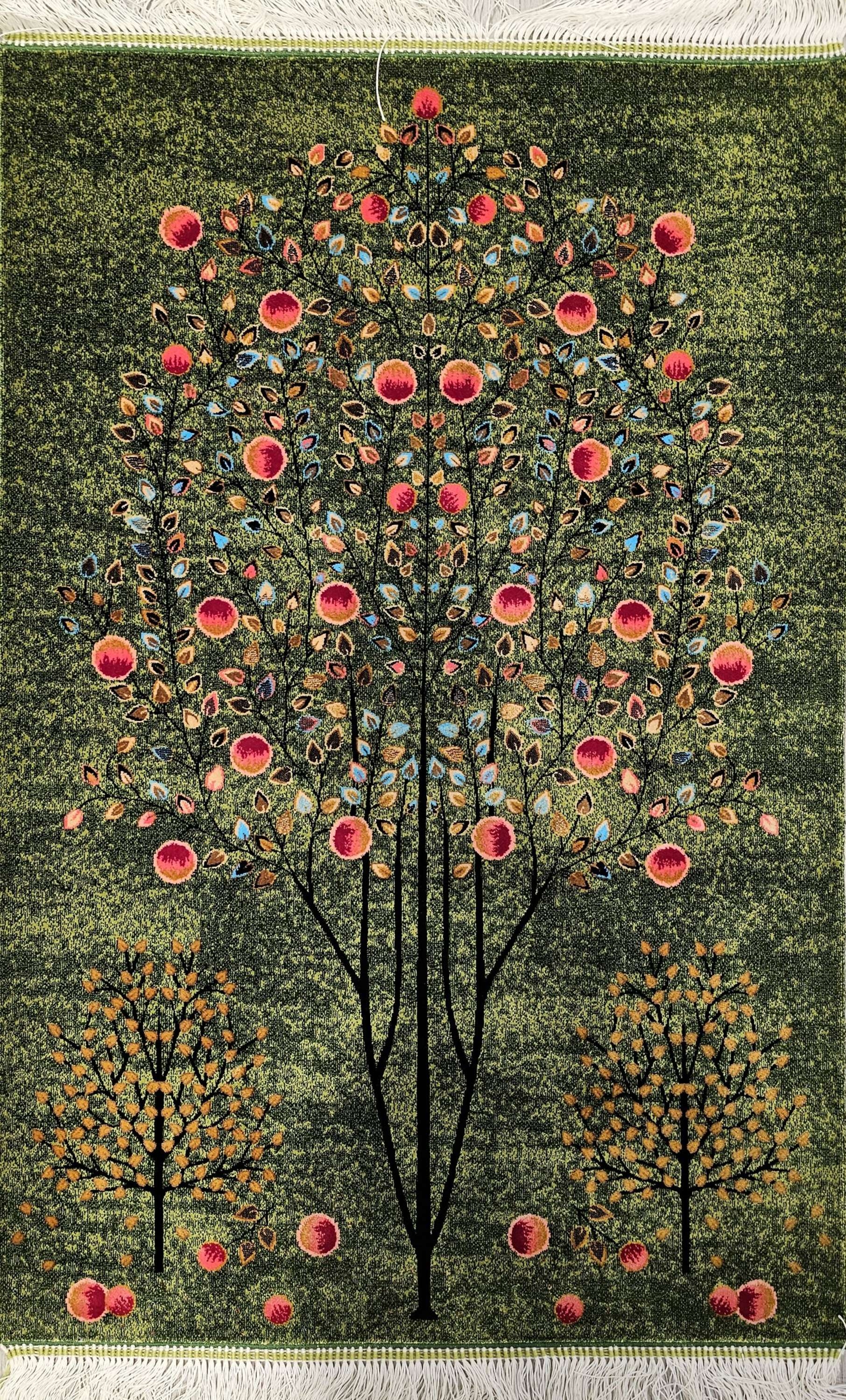 Ağaç%20ve%20Meyve%20Motifli%20Makina%20Halısı%20–%2080×120%20cm