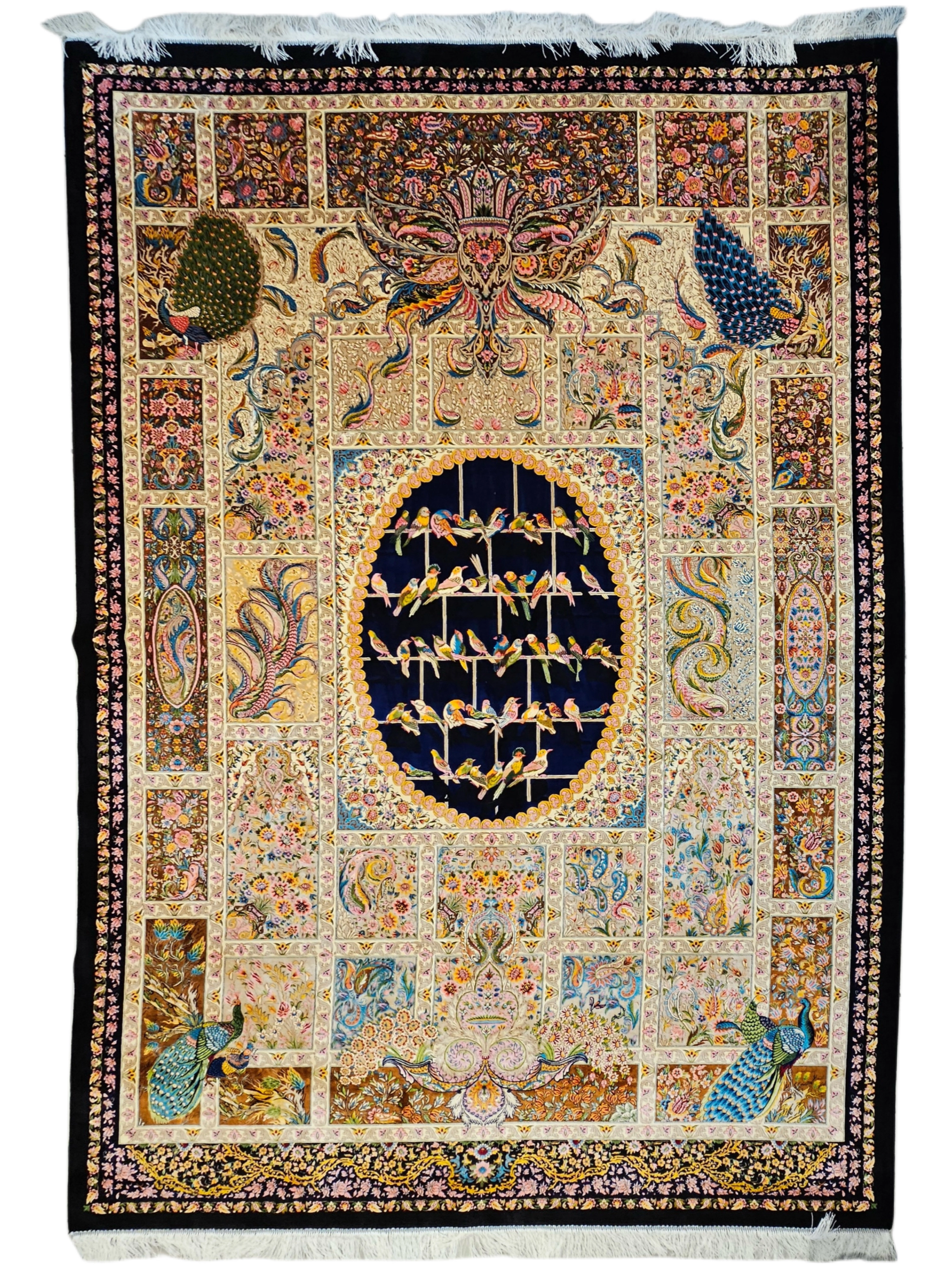 İran Makina İpek & Yün Halı (200x300 cm)