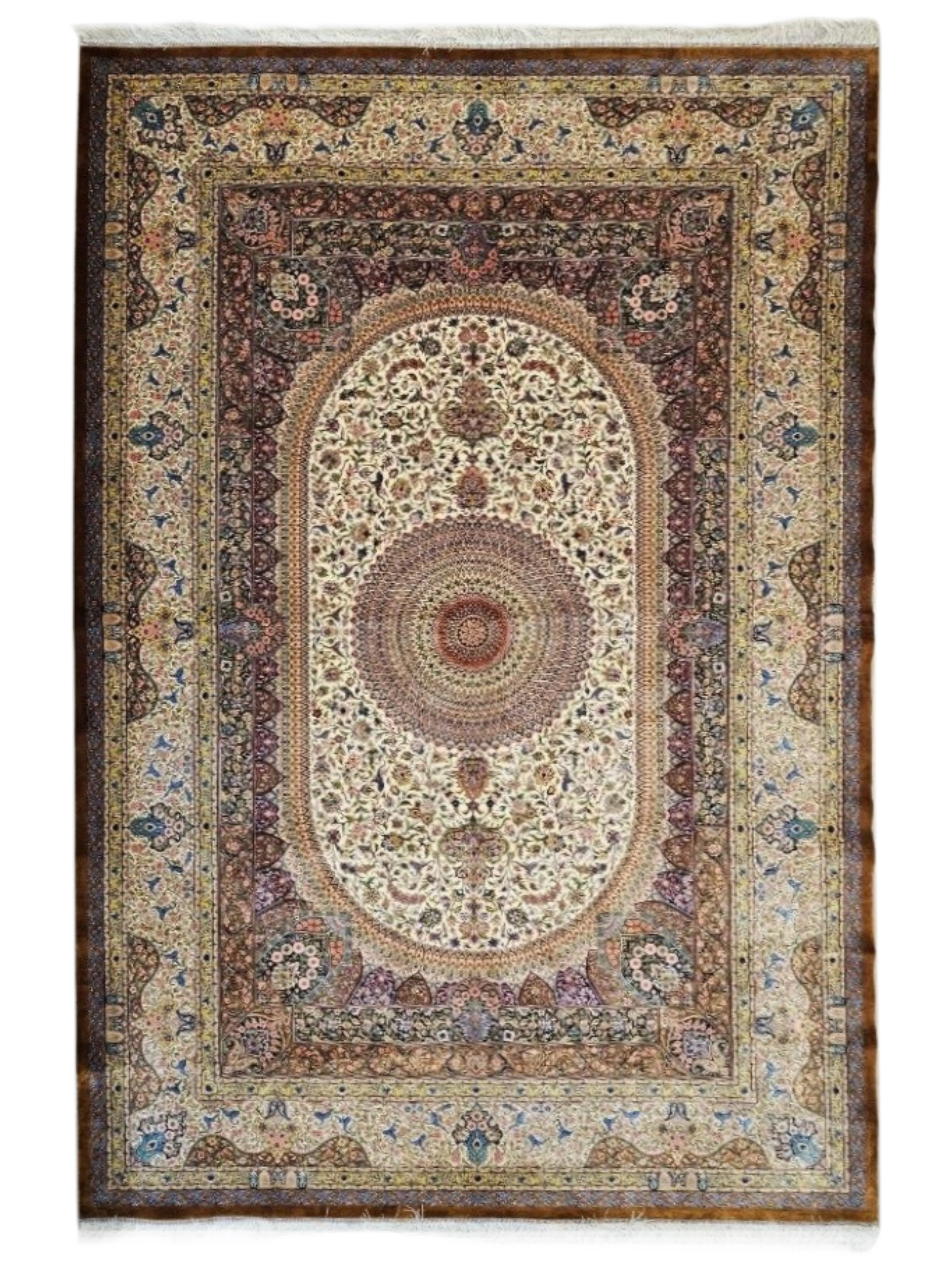 İran Makina İpek & Yün Halı (200x300 cm)