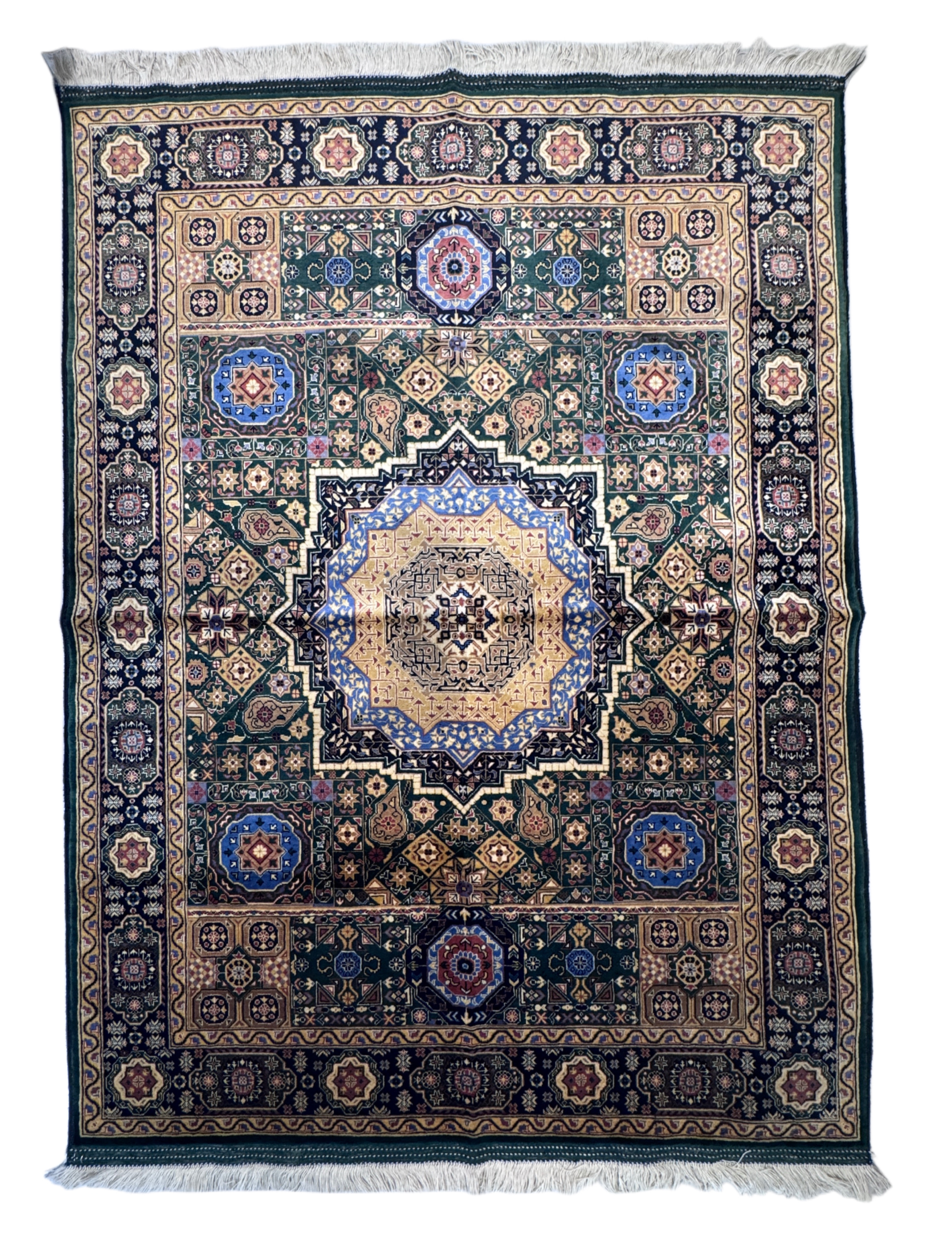 Afghan Handwoven Carpet (148 x 195) cm
