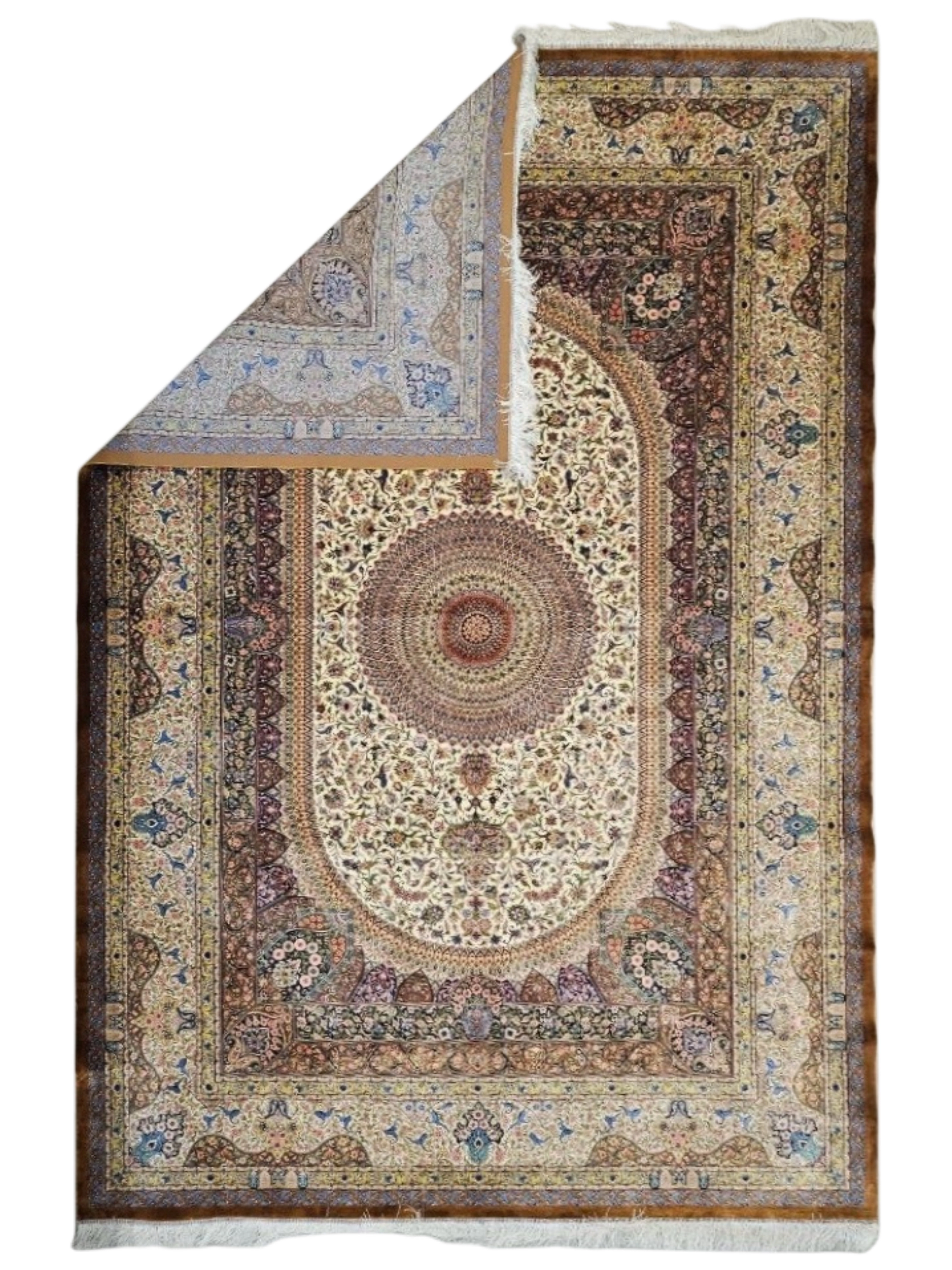 İran Makina İpek & Yün Halı (200x300 cm)