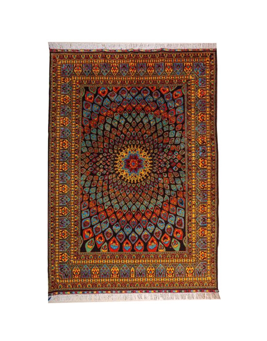 Afghan handmade  carpet (211 x 296 cm)