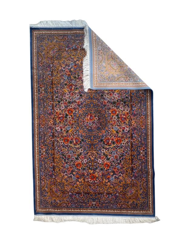 Multicolor Medallion Pattern Machine-Made Rug – 225×150 cm