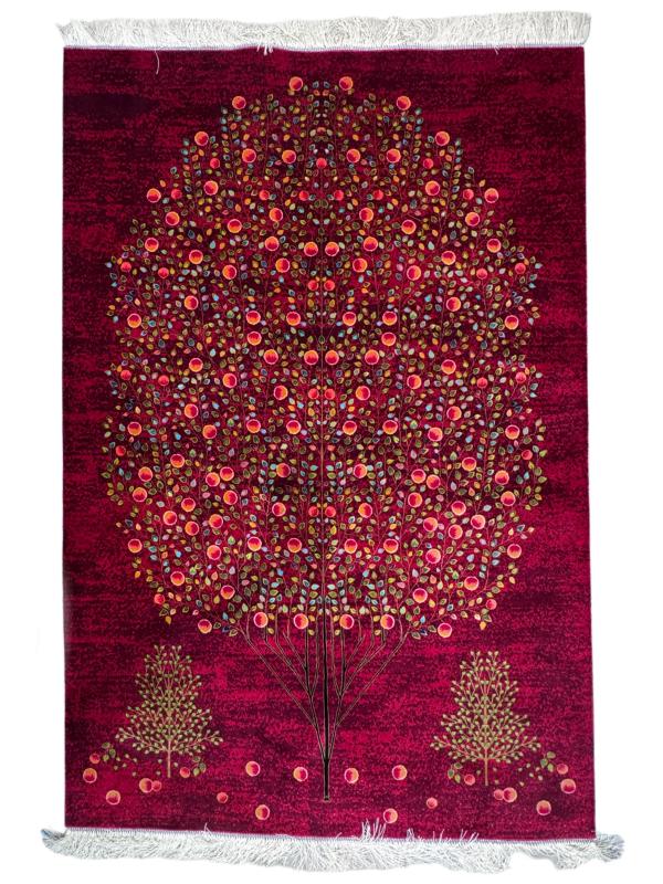 Classical Medallion & Figurative Machine-Made Rug – 180×120 cm