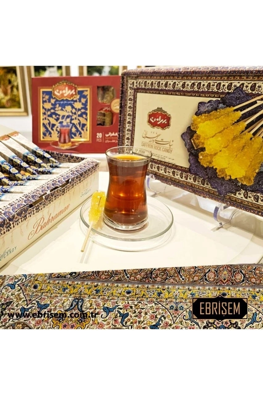 Nebat ( İran Safranlı Şeker) 40 Adetli