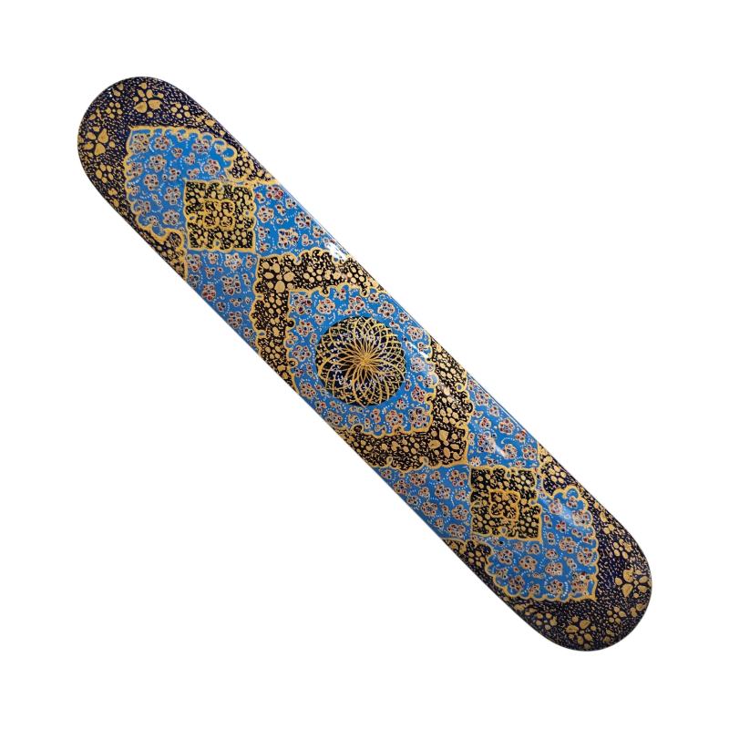Khatam Fully Embroidered Pencil Case with Drawer 6X30 cm