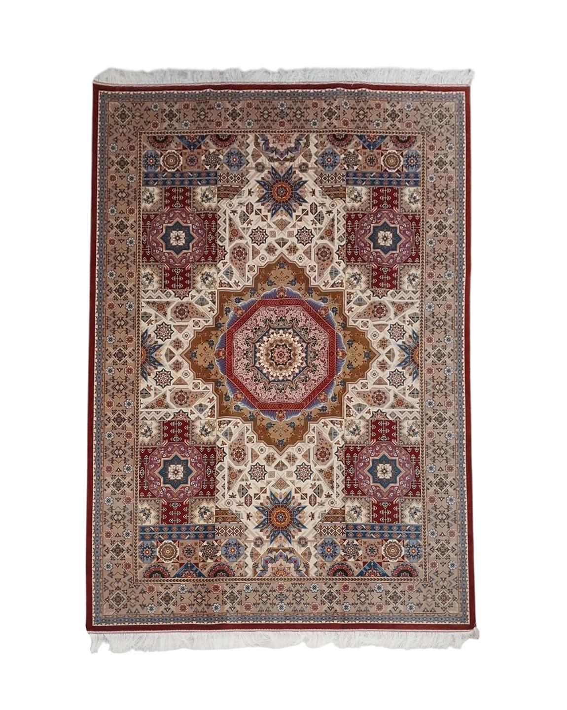 Modal Silk Machine Made Carpet Size: (170 x 240) cm