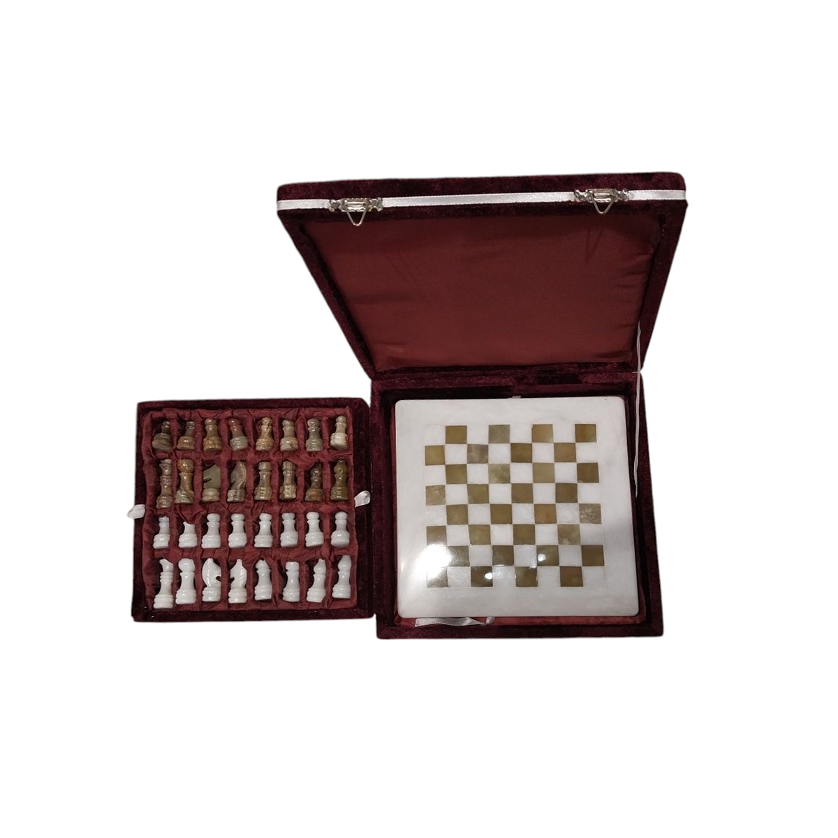 Handcrafted marbele chess Set (20 x 20) cm