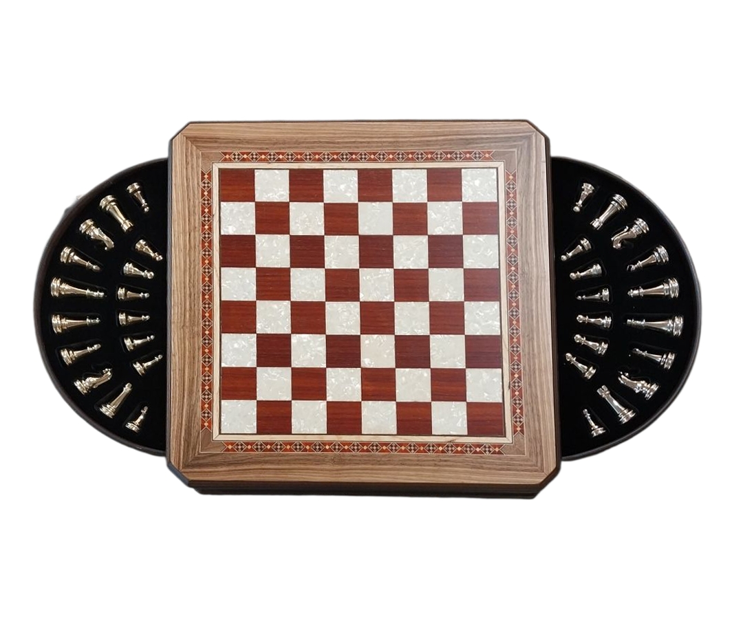  Lux Sadaf Chess Set (40 x 40) cm