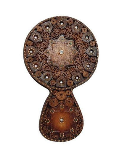 Deri Ayna %20(İran’ın%20El%20Sanatı)%20 (18cm%20x%2011%20cm)